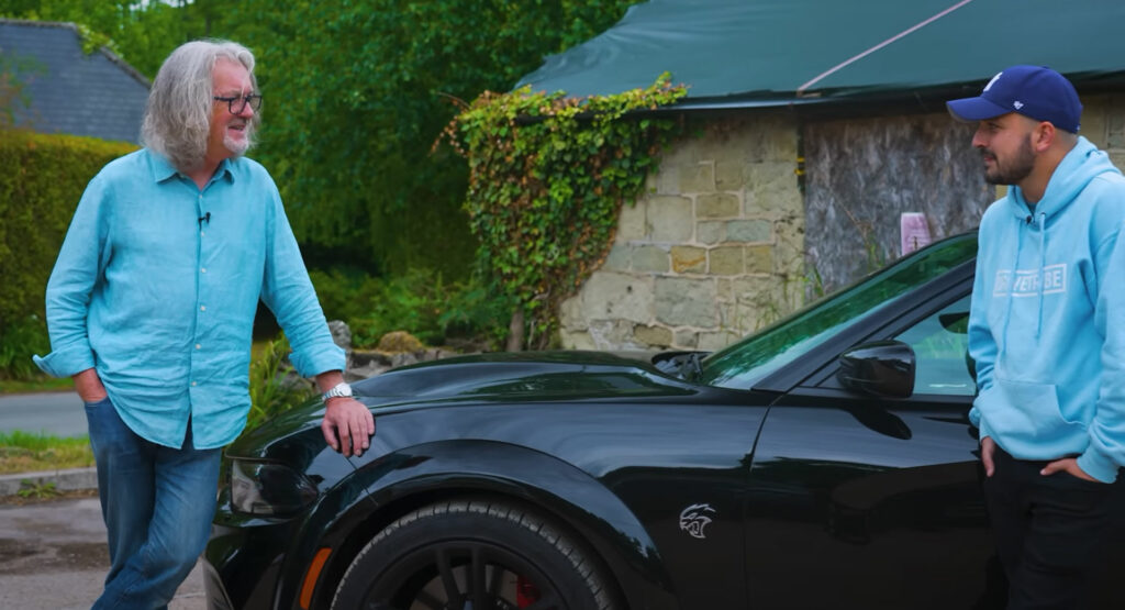 What Does James May Think Of The Dodge Charger SRT Hellcat Widebody?
