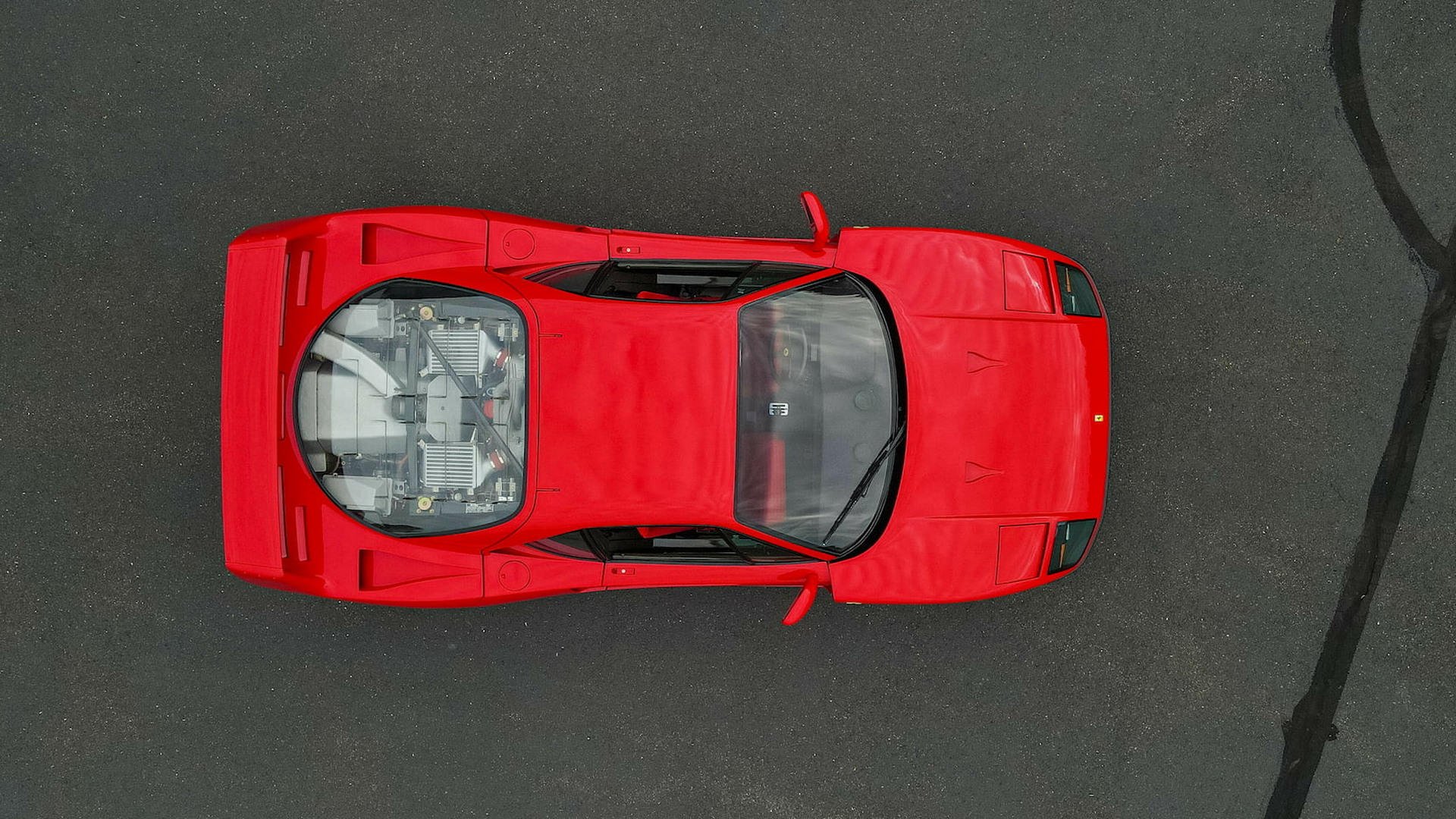 You Won’t Believe How Clean This 15,000-Mile 1990 Ferrari F40 Is