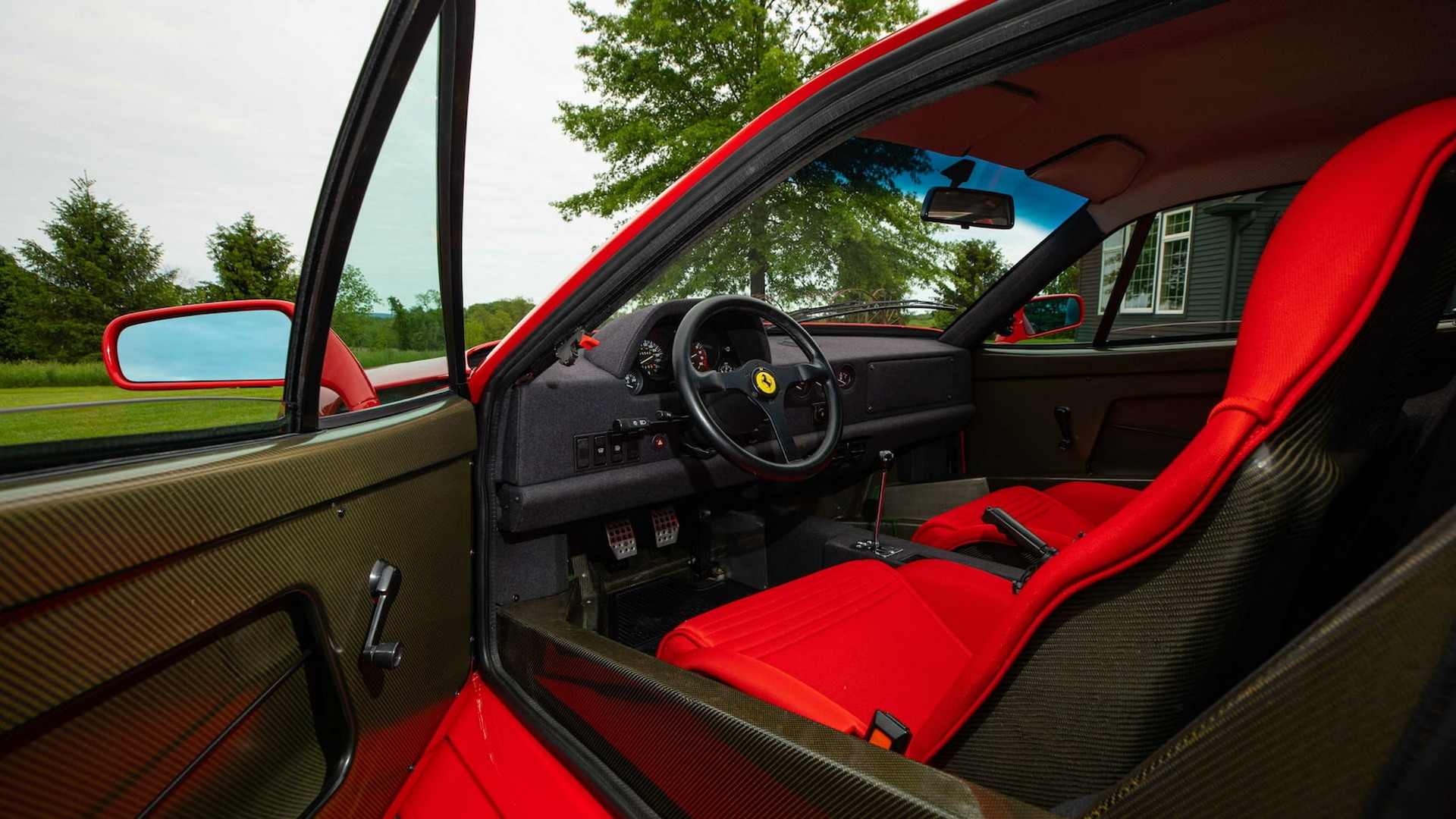 You Won’t Believe How Clean This 15,000-Mile 1990 Ferrari F40 Is