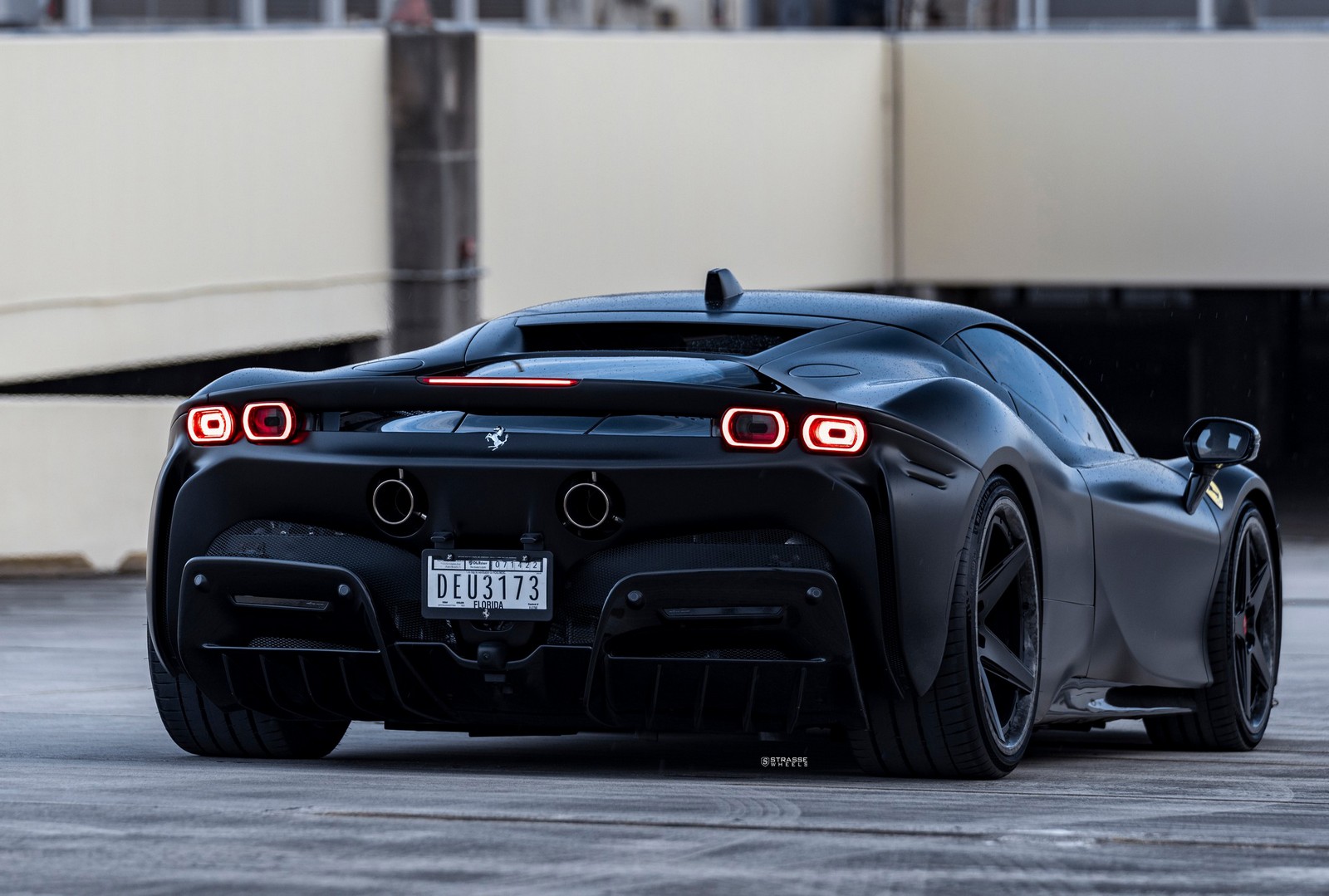 Does This Ferrari SF90 Stradale Look Any Good With Aftermarket Wheels?