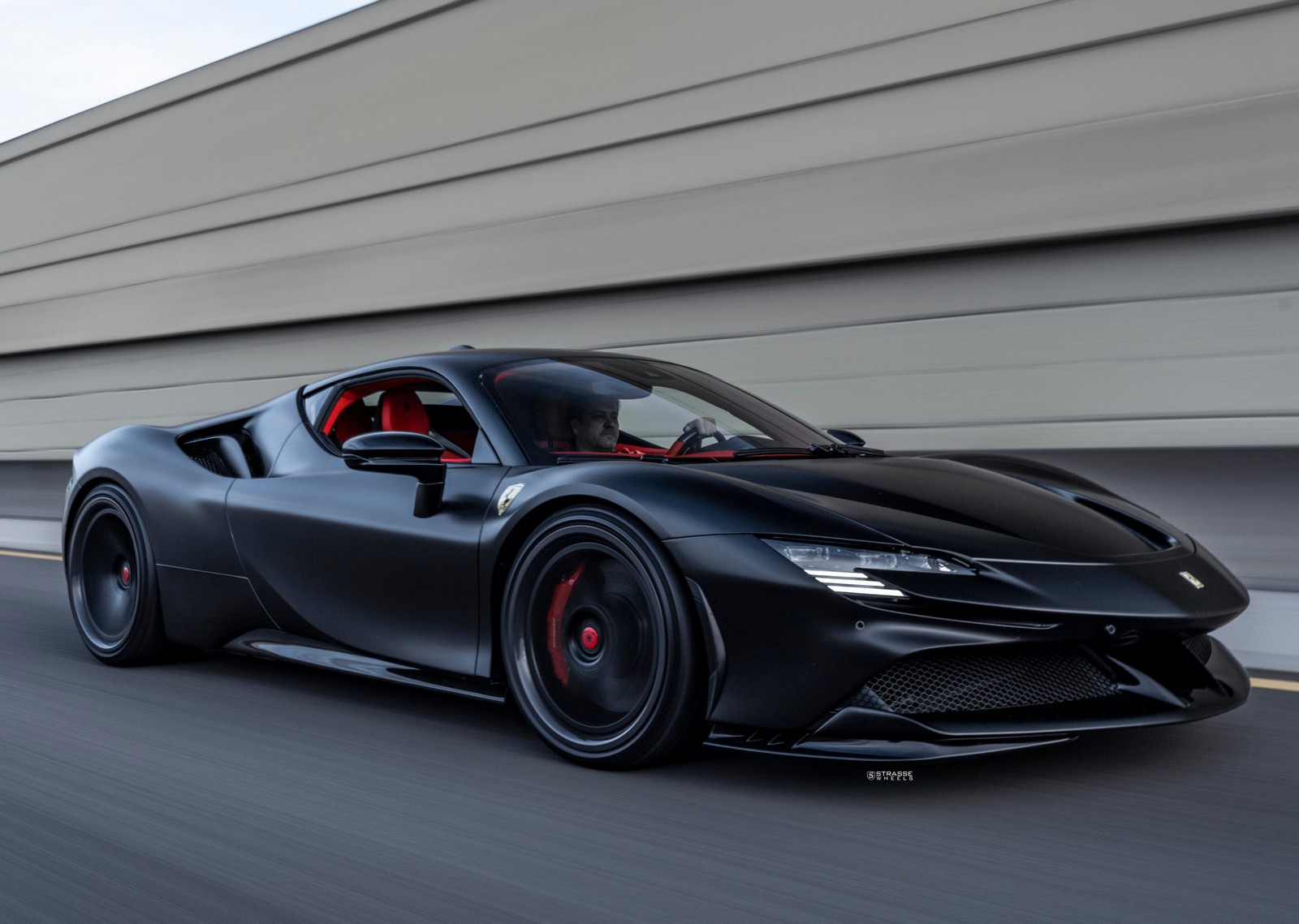 Does This Ferrari SF90 Stradale Look Any Good With Aftermarket Wheels?