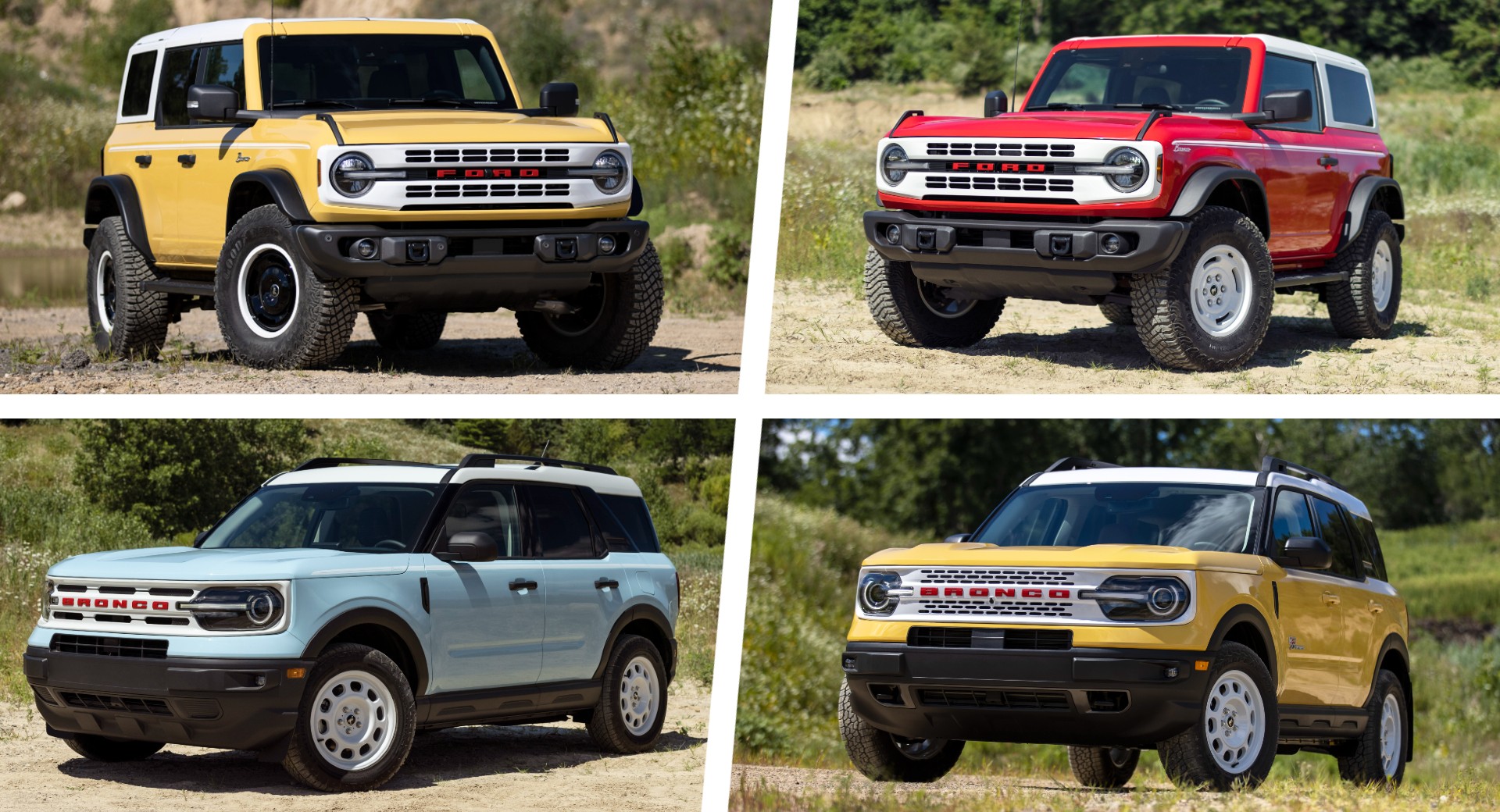 Ford Honors ’66 Bronco With New Special Heritage Editions Of 2023 Bronco And Bronco Sport Auto Recent