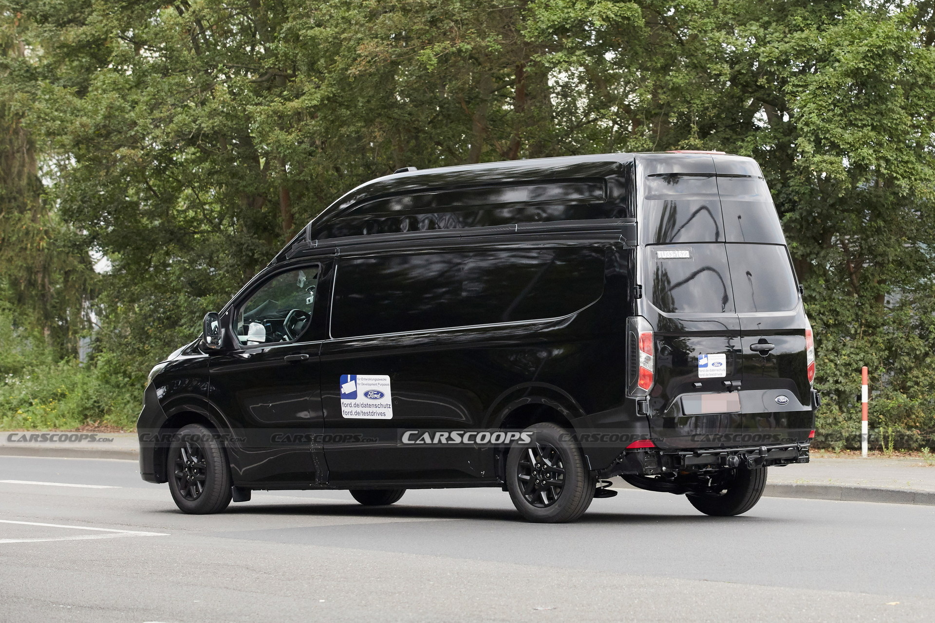 Ford Transit Custom Spied Undisguised, Fuelling Our Camper Dreams