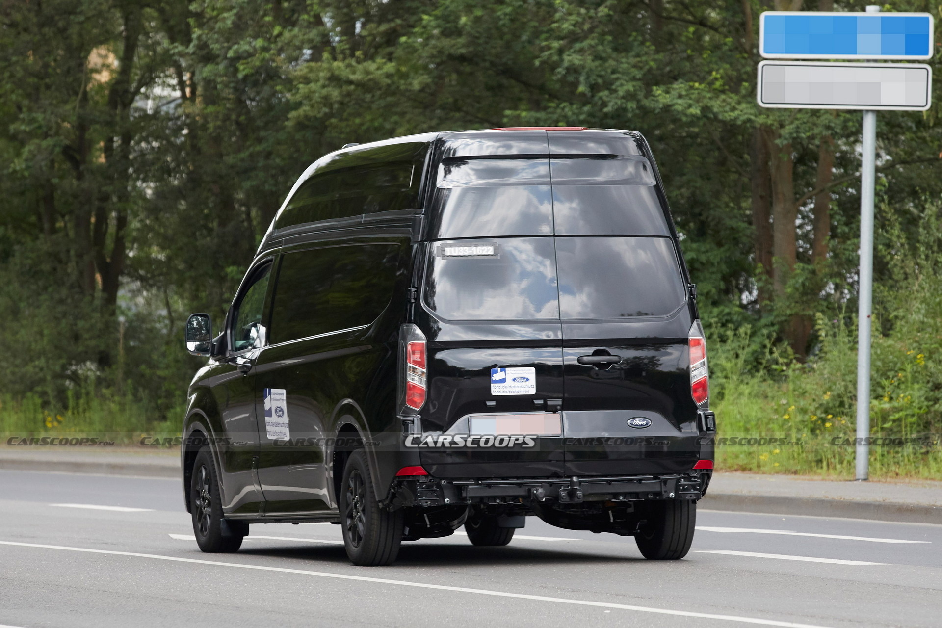 Ford Transit Custom Spied Undisguised, Fuelling Our Camper Dreams