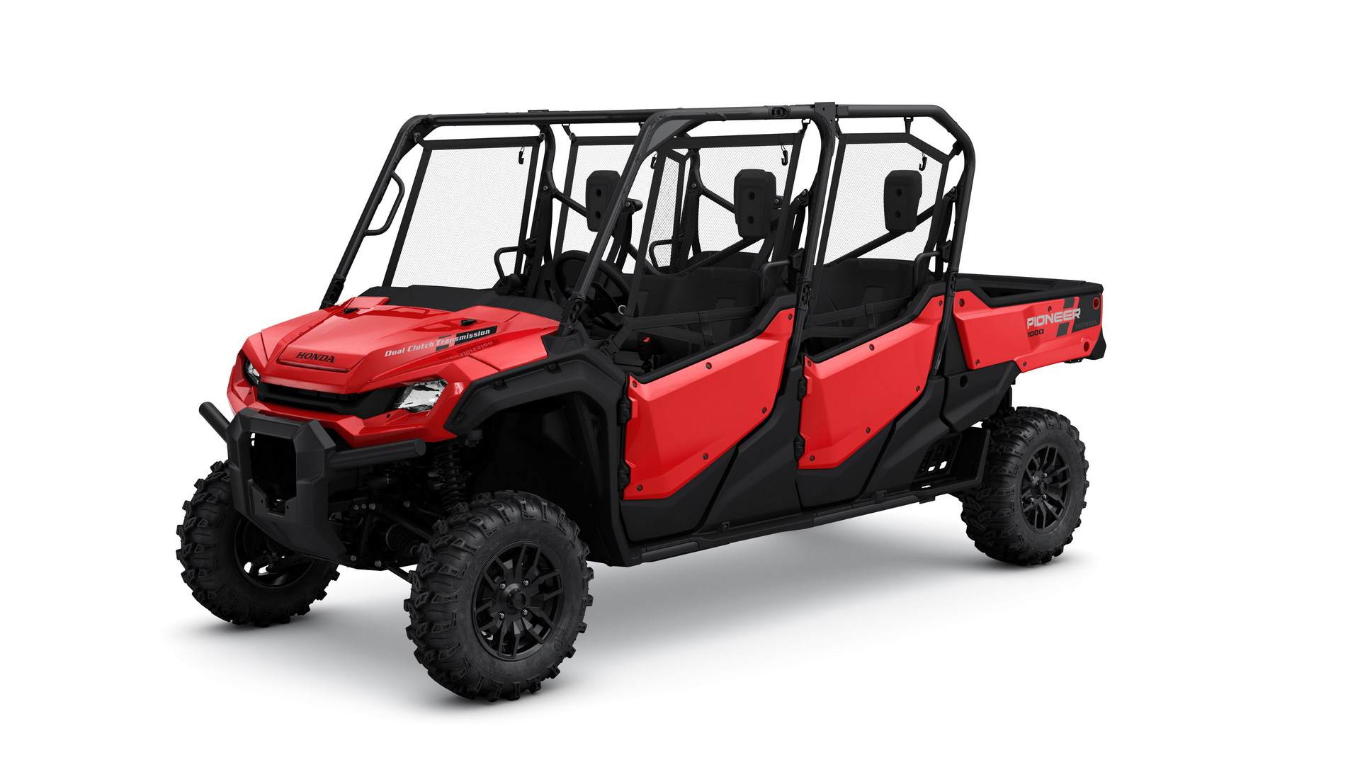 Honda Pioneer 1000 Crew Is A Side-By-Side UTV Pickup With A Six-Seater Cabin