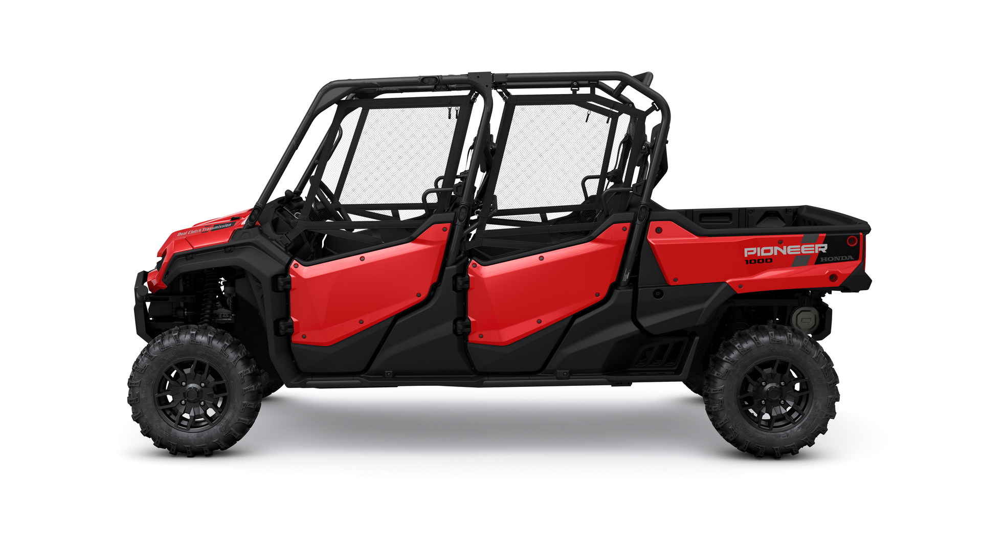 Honda Pioneer 1000 Crew Is A Side-By-Side UTV Pickup With A Six-Seater Cabin
