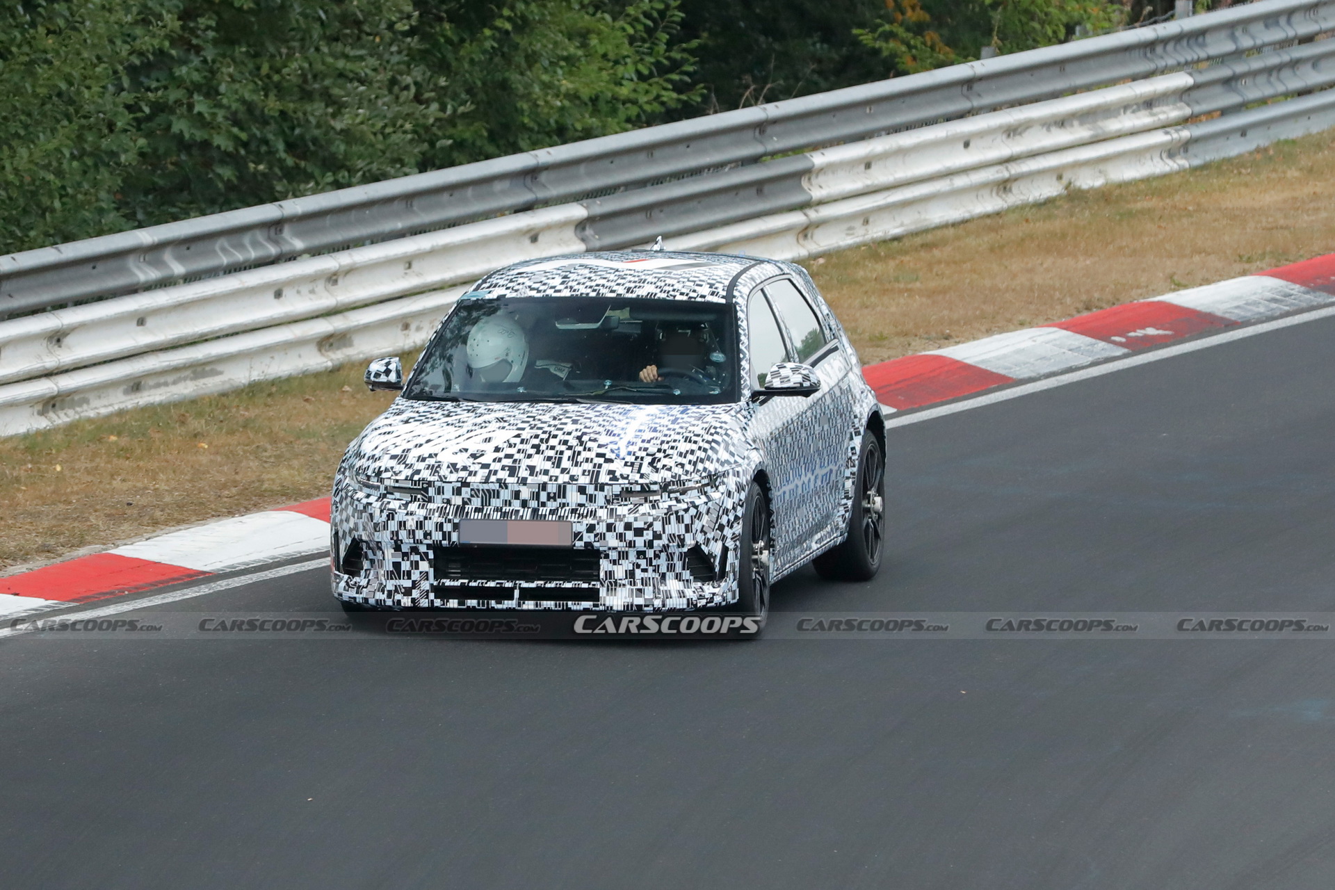 2023 Hyundai Ioniq 5 N Shows More Of Its Face During Nurburgring Tests
