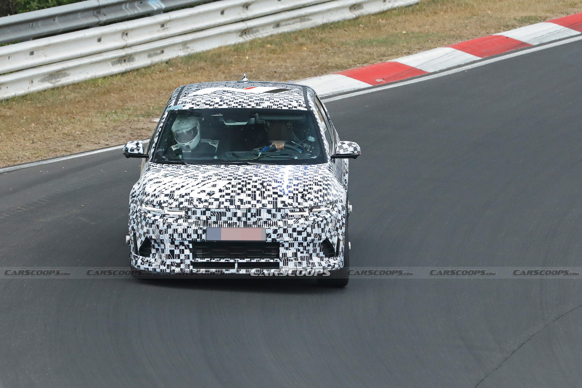 2023 Hyundai Ioniq 5 N Shows More Of Its Face During Nurburgring Tests
