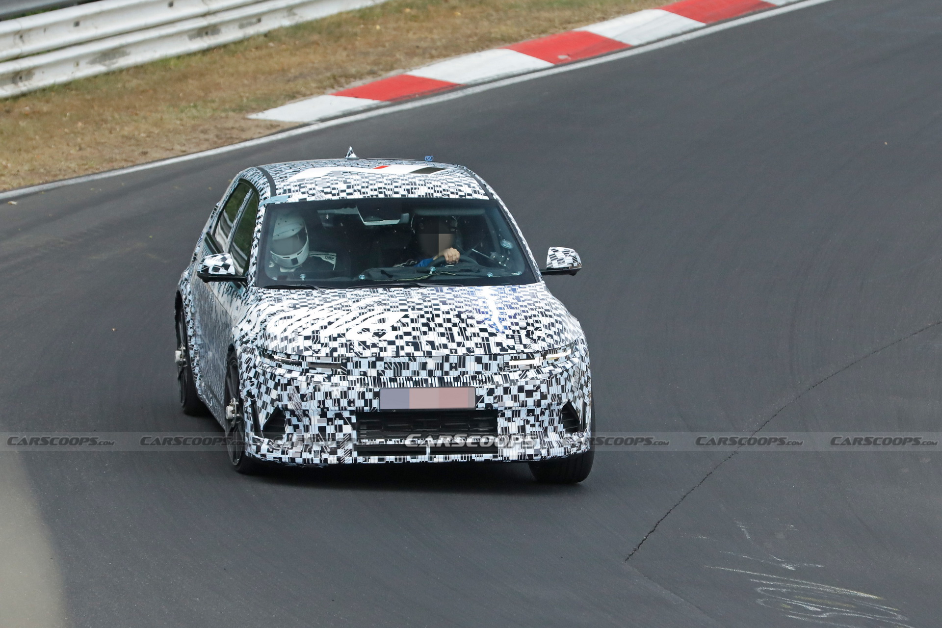 2023 Hyundai Ioniq 5 N Shows More Of Its Face During Nurburgring Tests