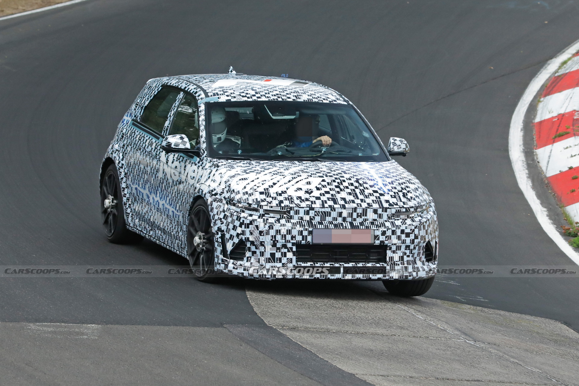 2023 Hyundai Ioniq 5 N Shows More Of Its Face During Nurburgring Tests