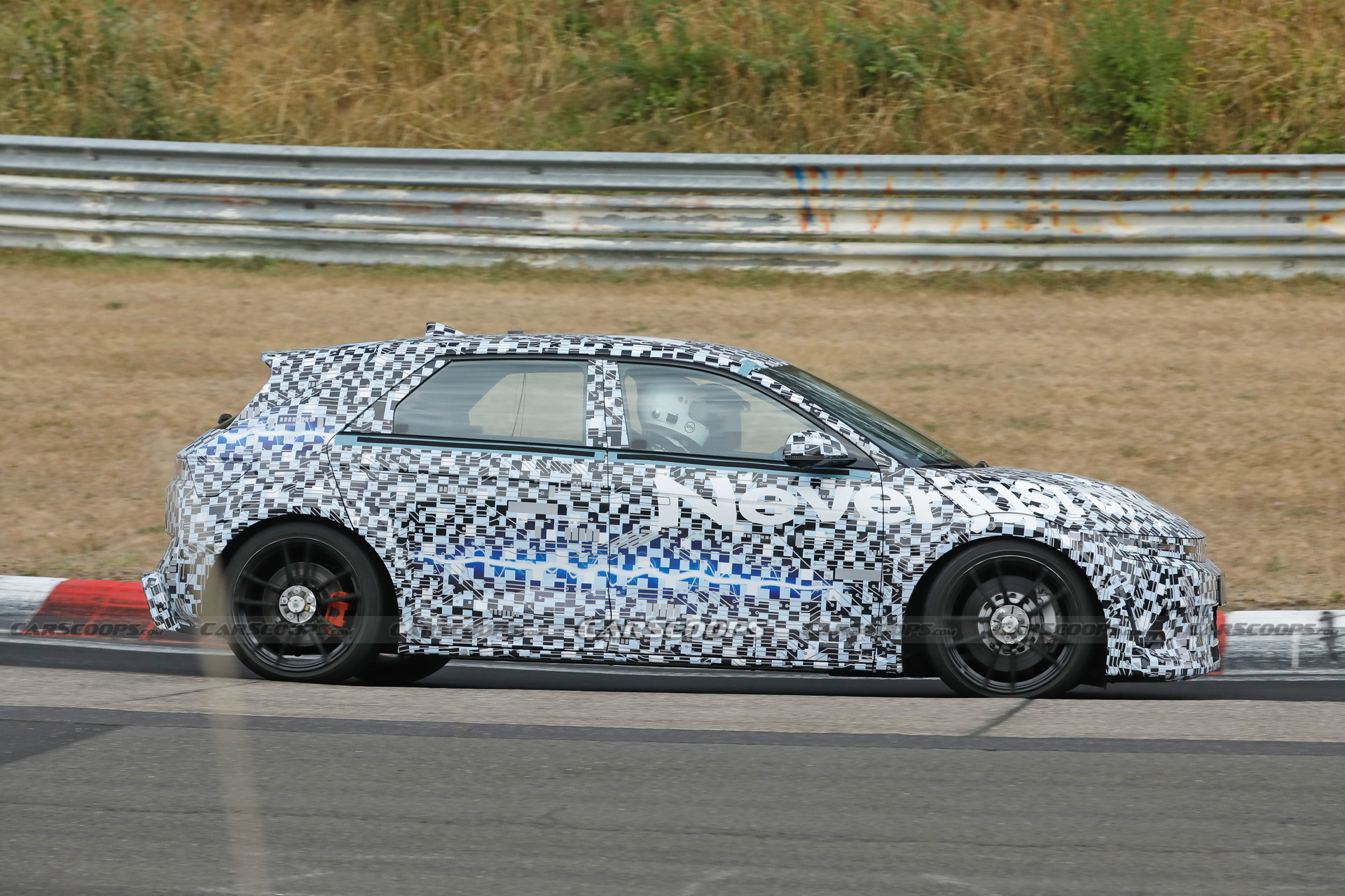 2023 Hyundai Ioniq 5 N Shows More Of Its Face During Nurburgring Tests