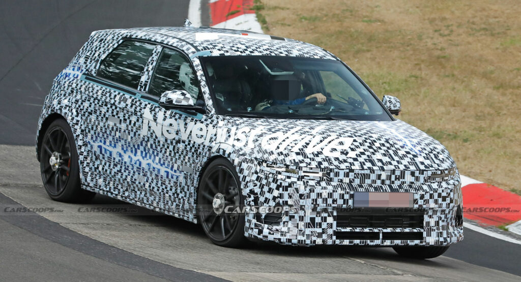 2023 Hyundai Ioniq 5 N Shows More Of Its Face During Nurburgring Tests