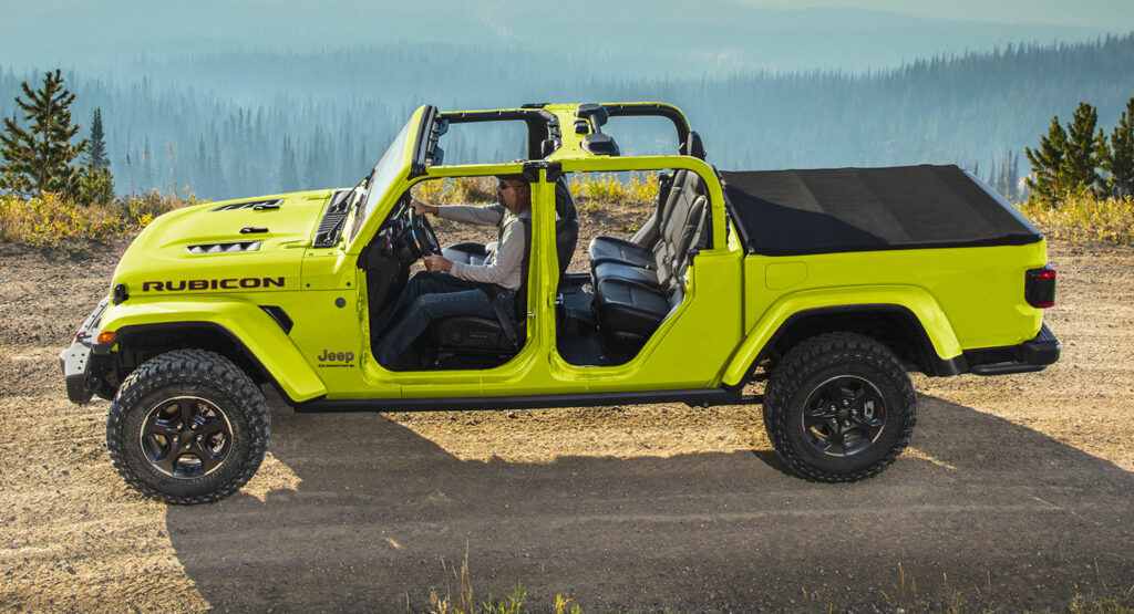  2023 Jeep Gladiator Makes An Impact With High Velocity Yellow Paint