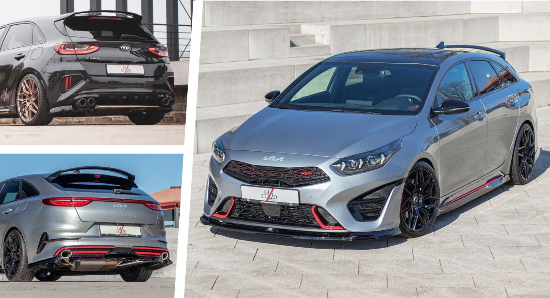 Kia ProCeed GT refined with 19 inch Corspeed Kharma and body kit