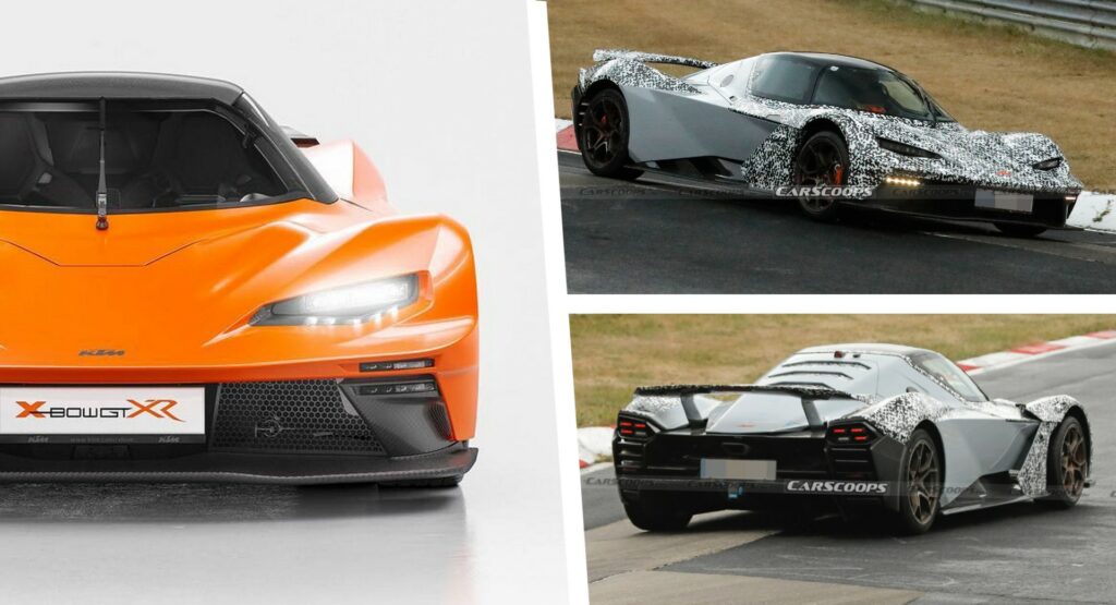  KTM’s Street-Legal X-Bow GT-XR Looks Menacing In Official Teaser And New Spy Shots