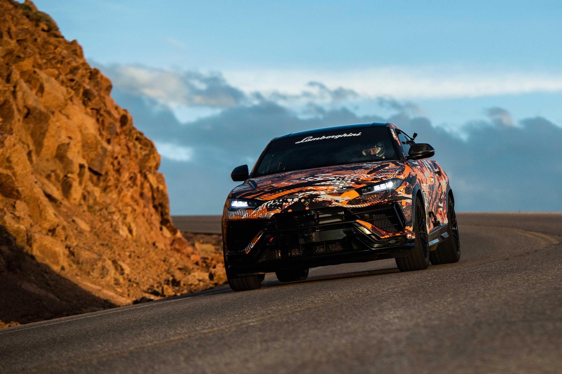Pikes Peak: Facelifted 2023 Lamborghini Urus Takes A 17-Second Bite Out Of Bentley Bentayga’s Record To Become SUV Champ