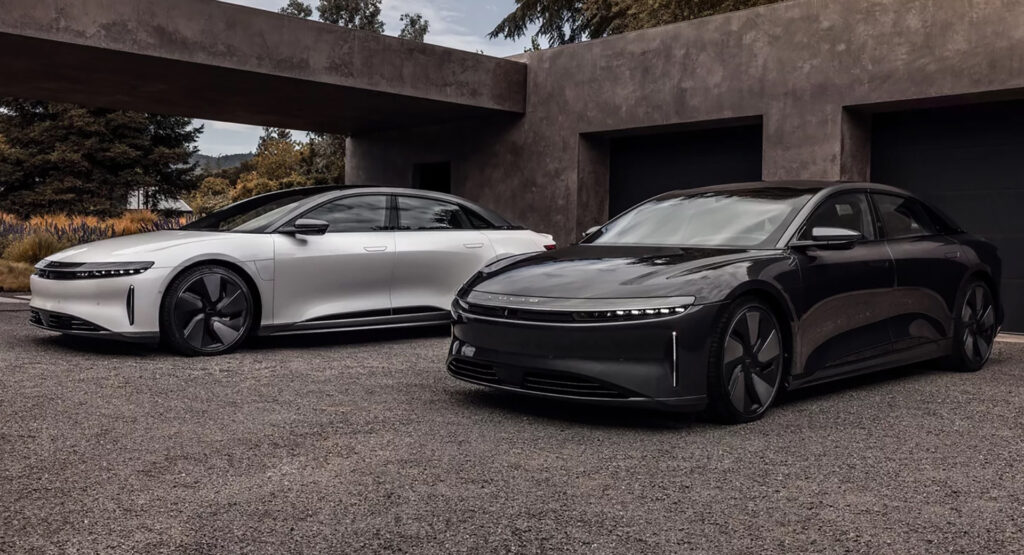  Lucid Air Goes To The Dark Side With New Stealth Look Appearance Package