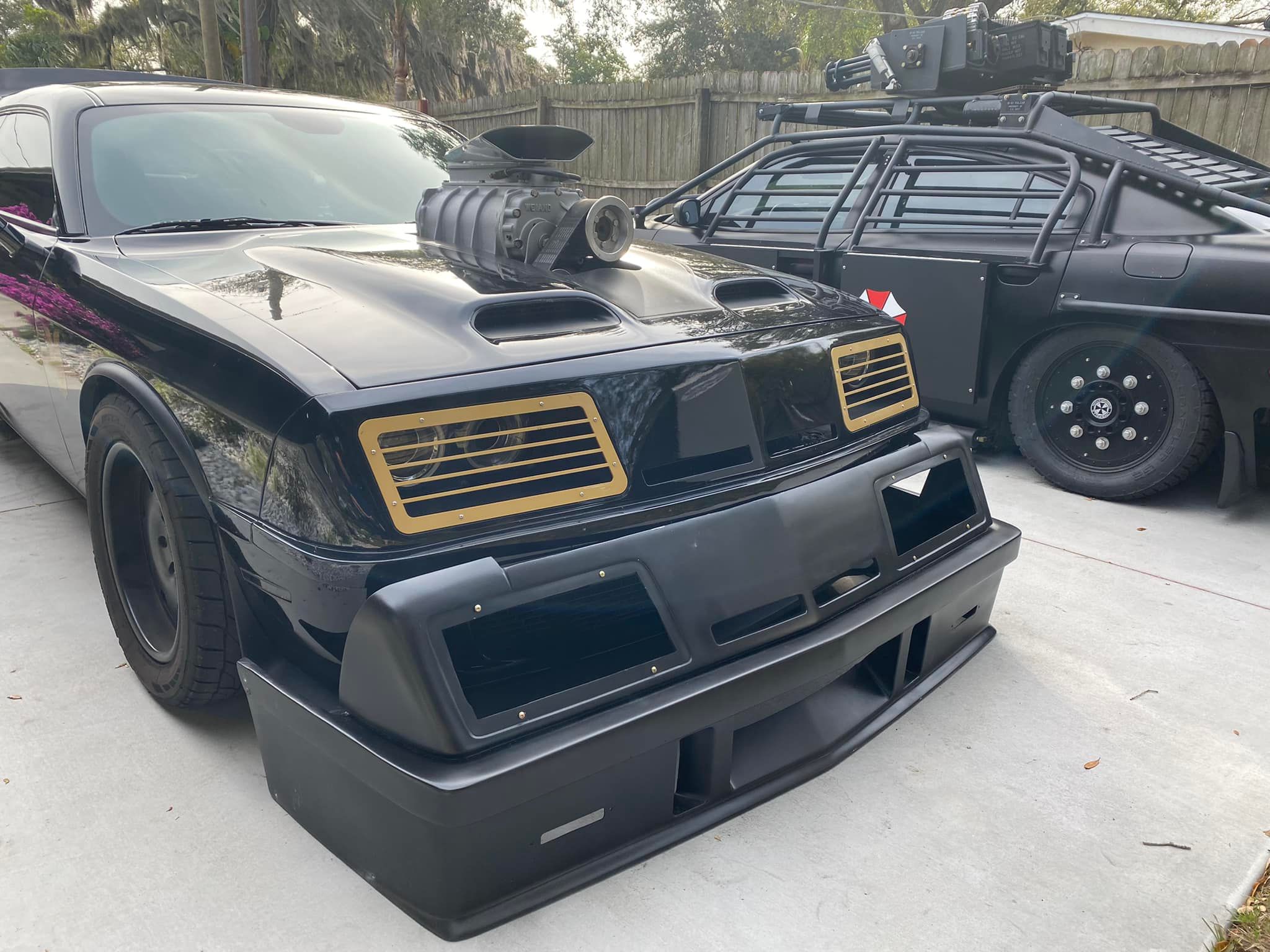 Dodge Challenger Hellcat Turned Into Mad Max Tribute Car Is A Work In Progress