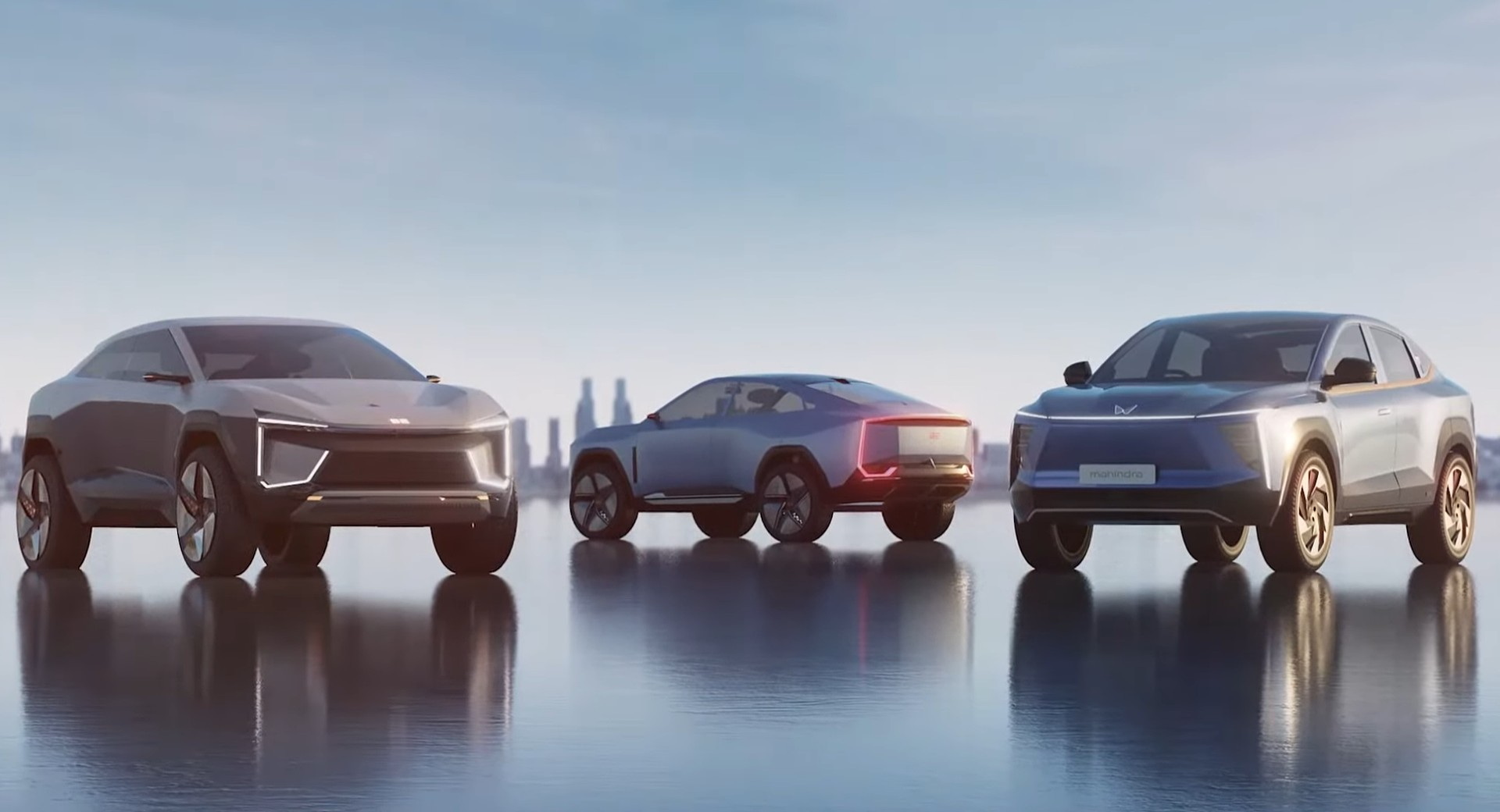 Mahindra Previews 5 New Electric SUVs From XUV And BE Brands Using VW Group’s Tech