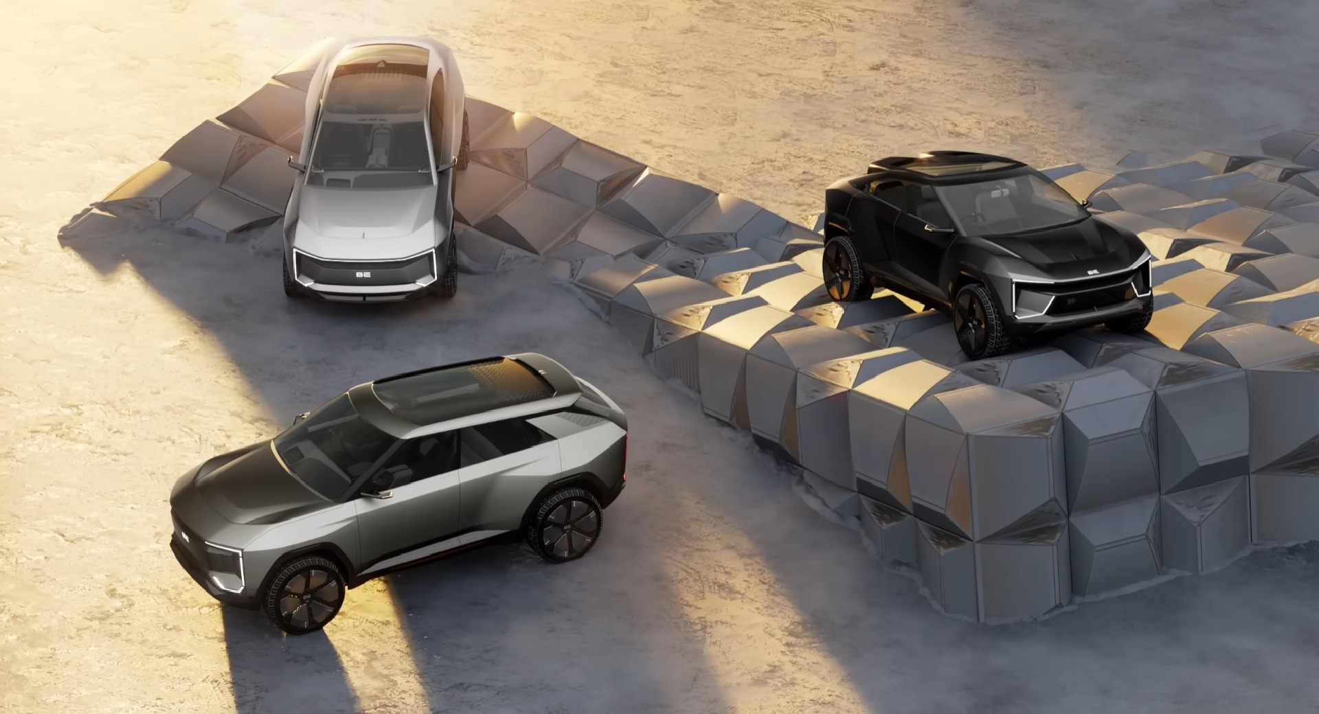 Mahindra Previews 5 New Electric SUVs From XUV And BE Brands Using VW Group’s Tech