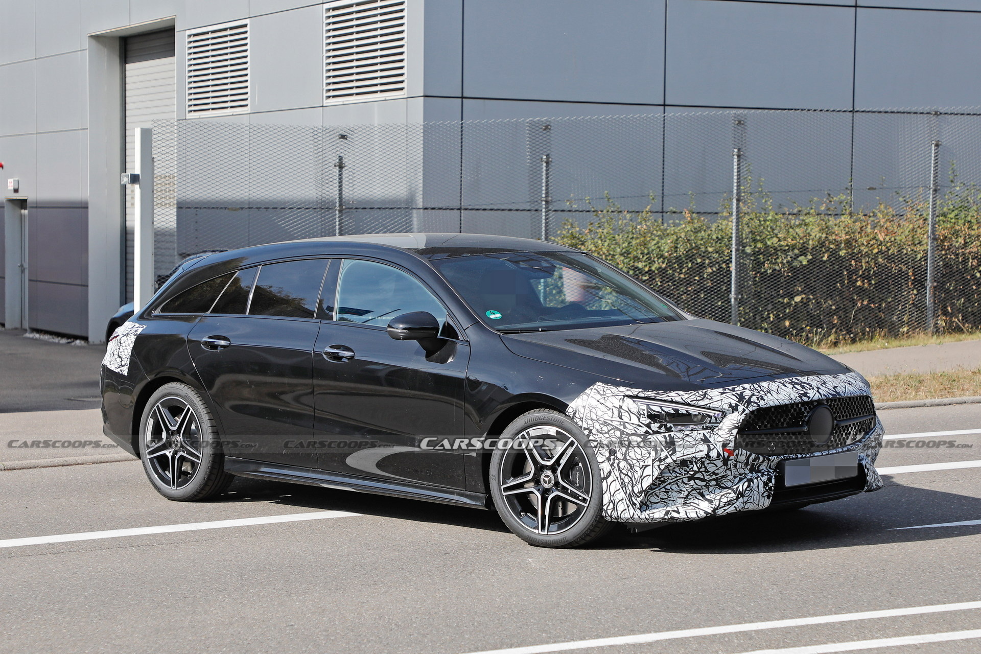 Mercedes-Benz CLA Facelift Spied In Sedan And Shooting Brake Form