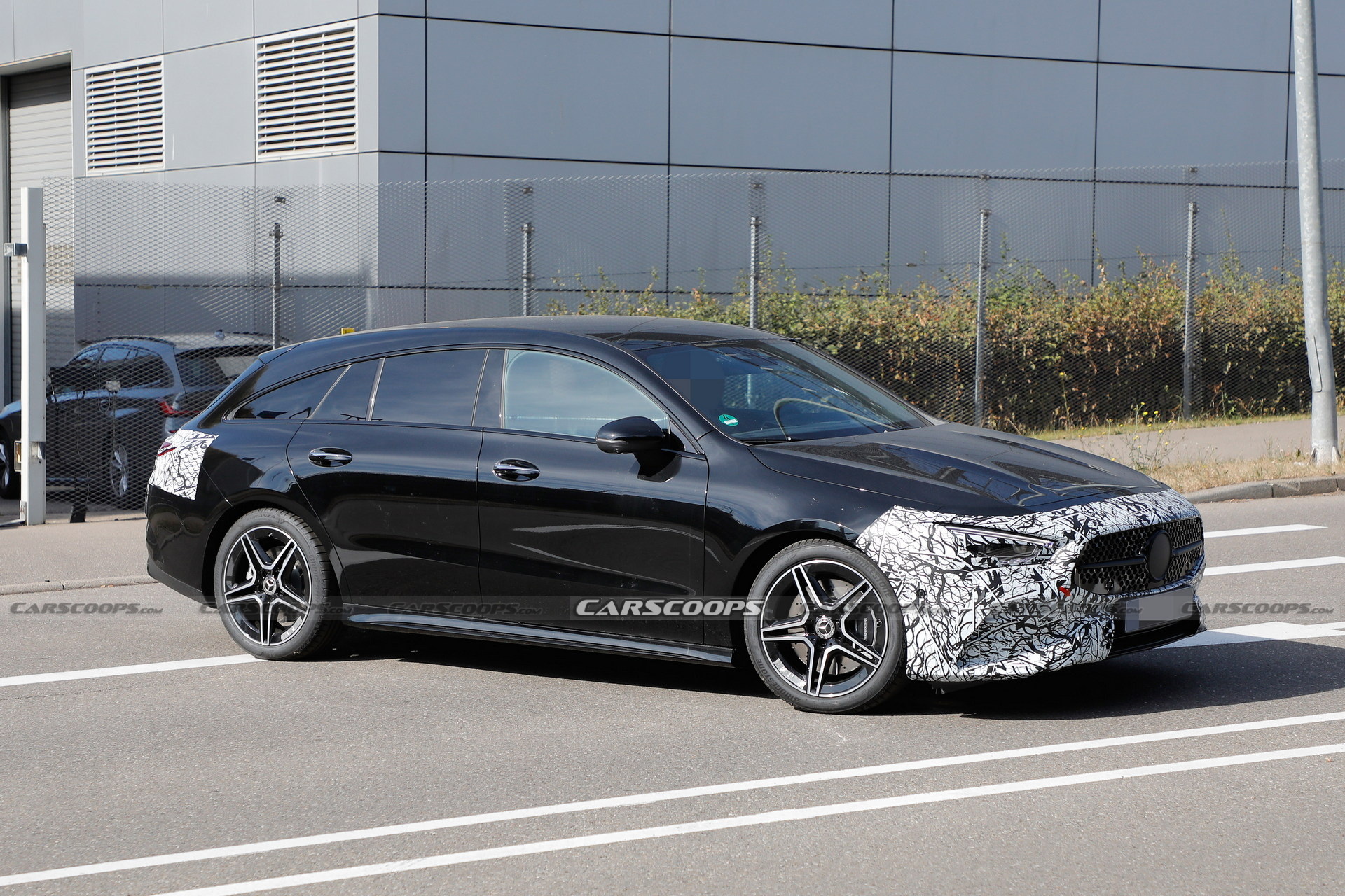 Mercedes-Benz CLA Facelift Spied In Sedan And Shooting Brake Form