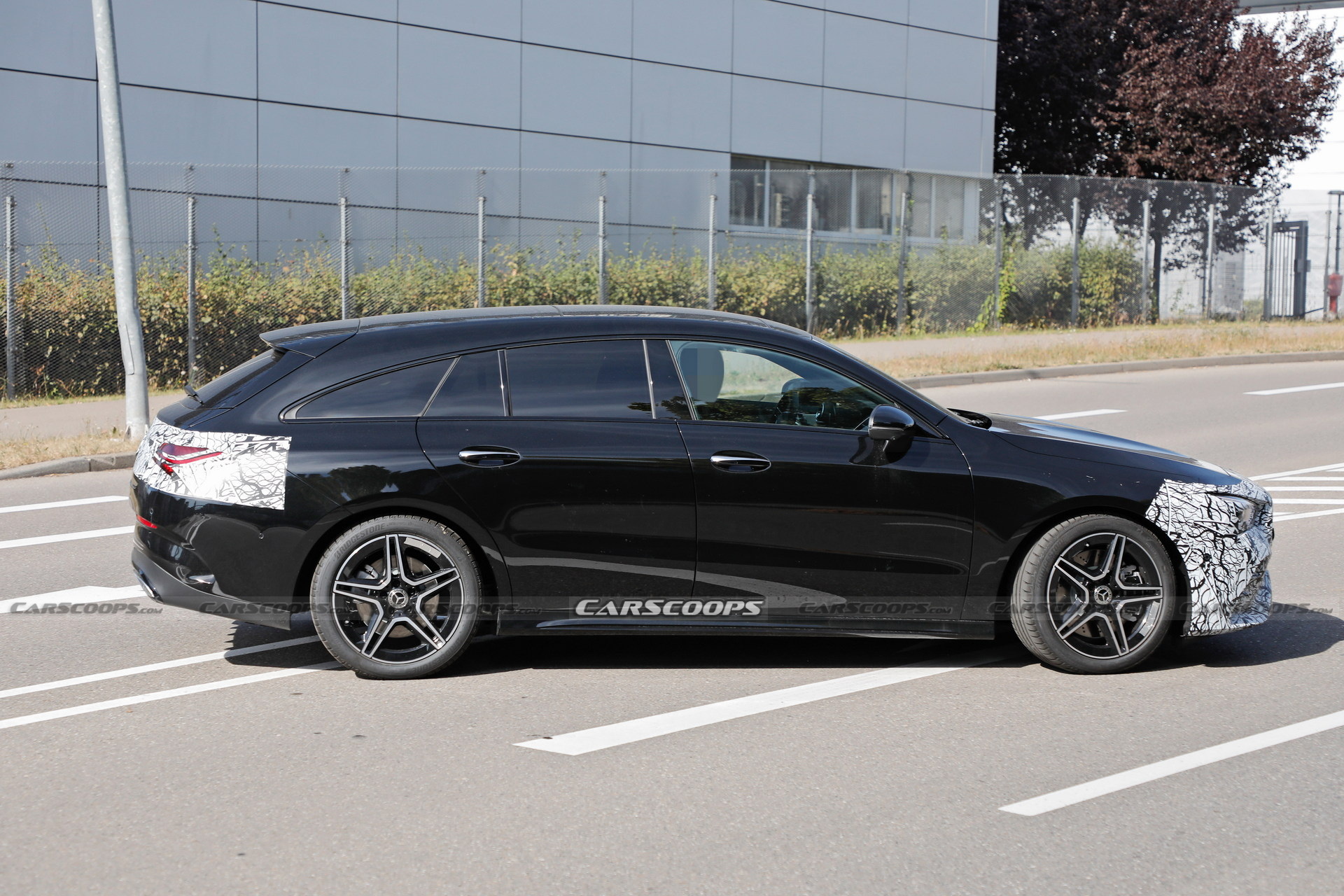 Mercedes-Benz CLA Facelift Spied In Sedan And Shooting Brake Form