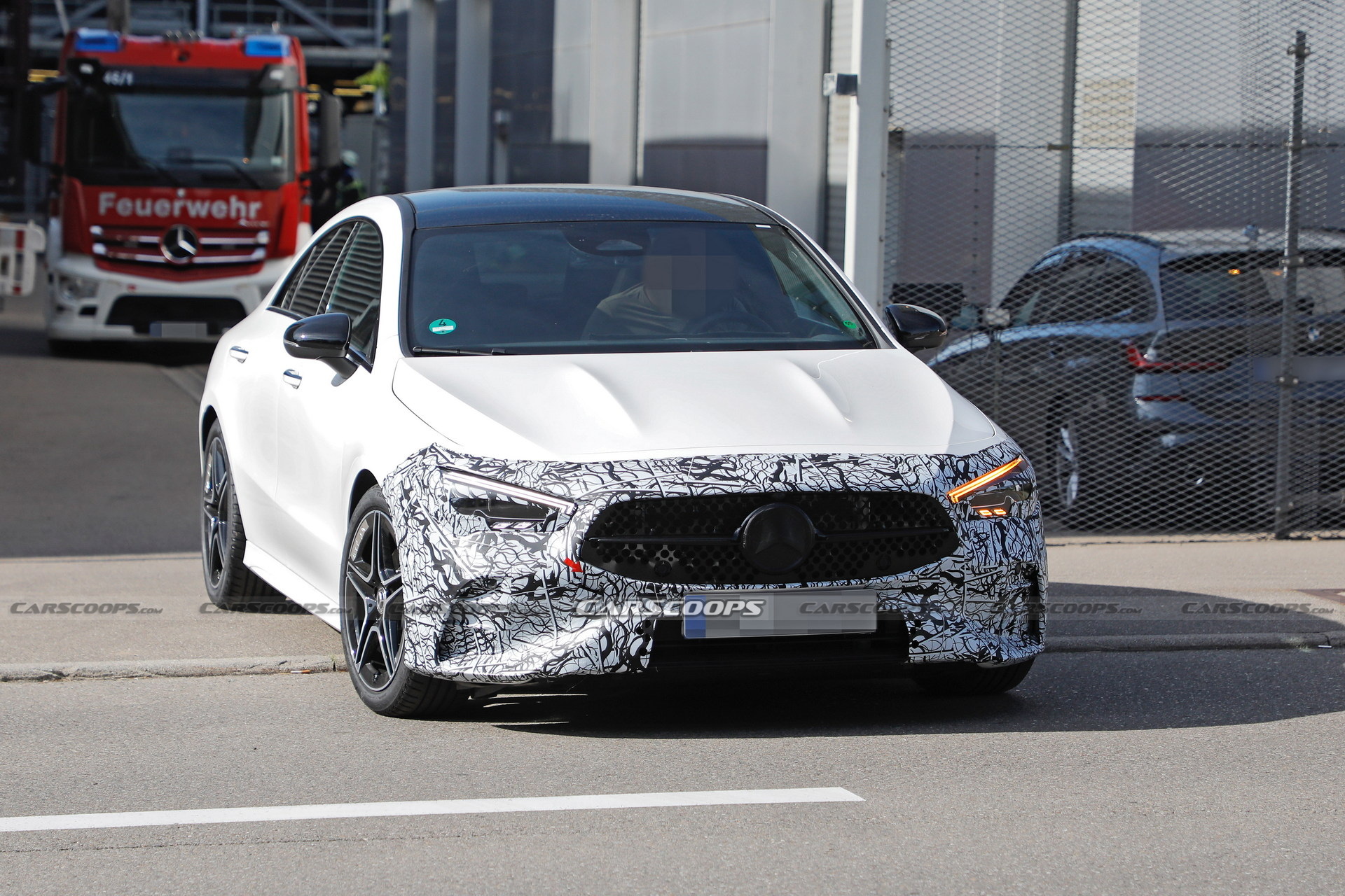 Mercedes-Benz CLA Facelift Spied In Sedan And Shooting Brake Form