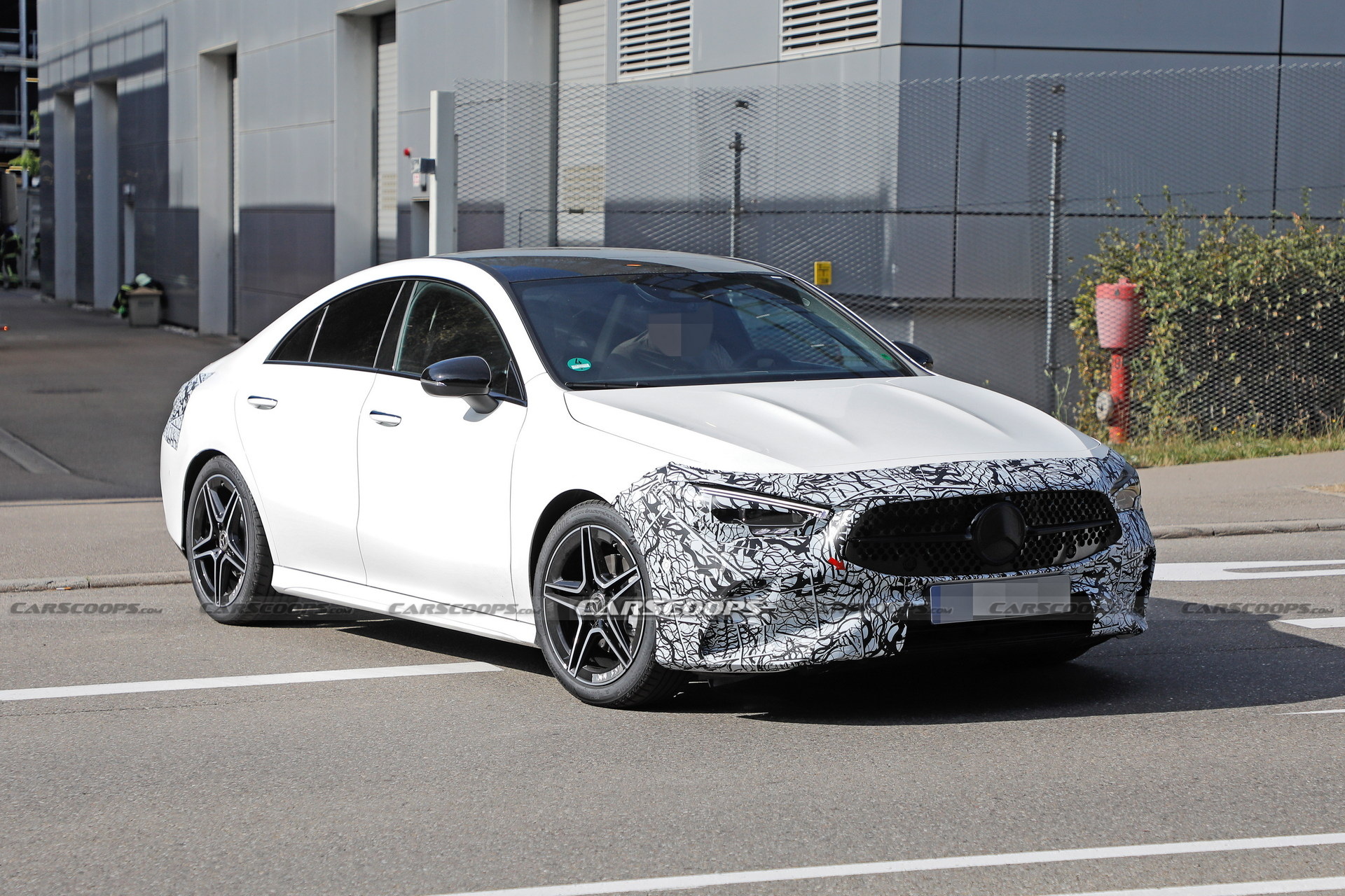 Mercedes-Benz CLA Facelift Spied In Sedan And Shooting Brake Form