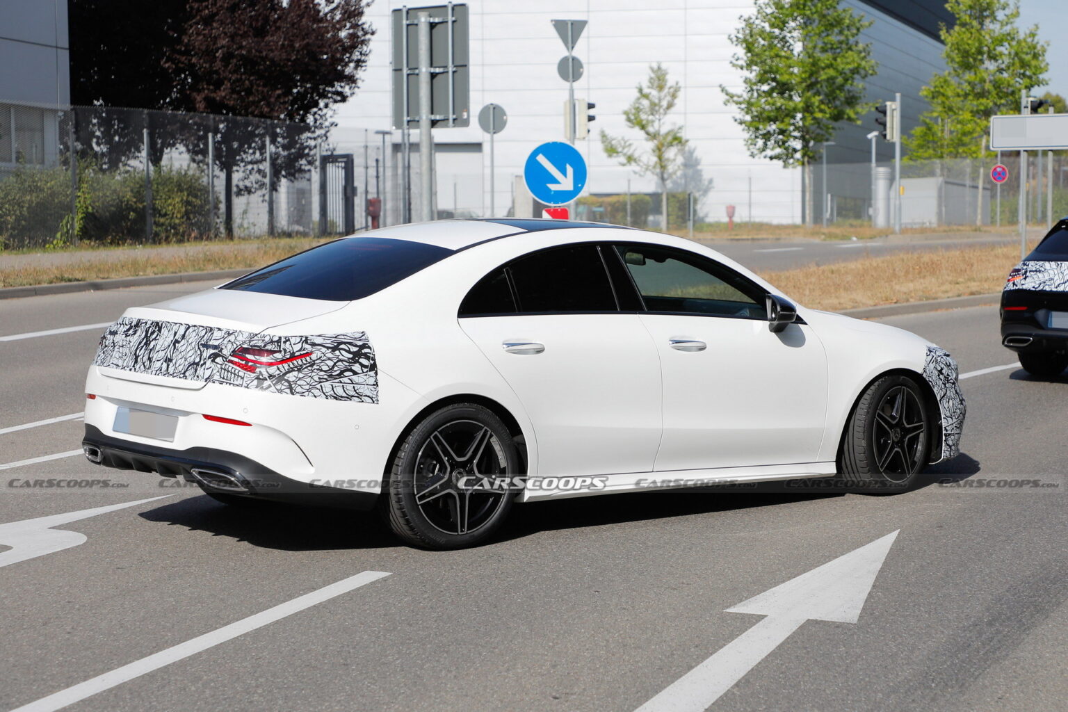 Mercedes-Benz CLA Facelift Spied In Sedan And Shooting Brake Form ...