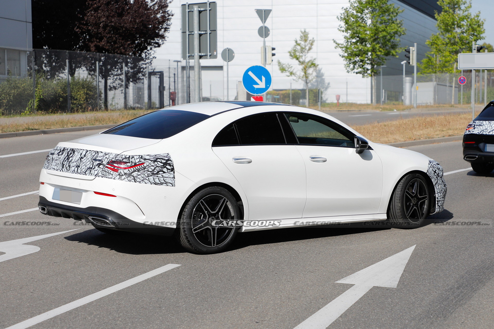 Mercedes-Benz CLA Facelift Spied In Sedan And Shooting Brake Form