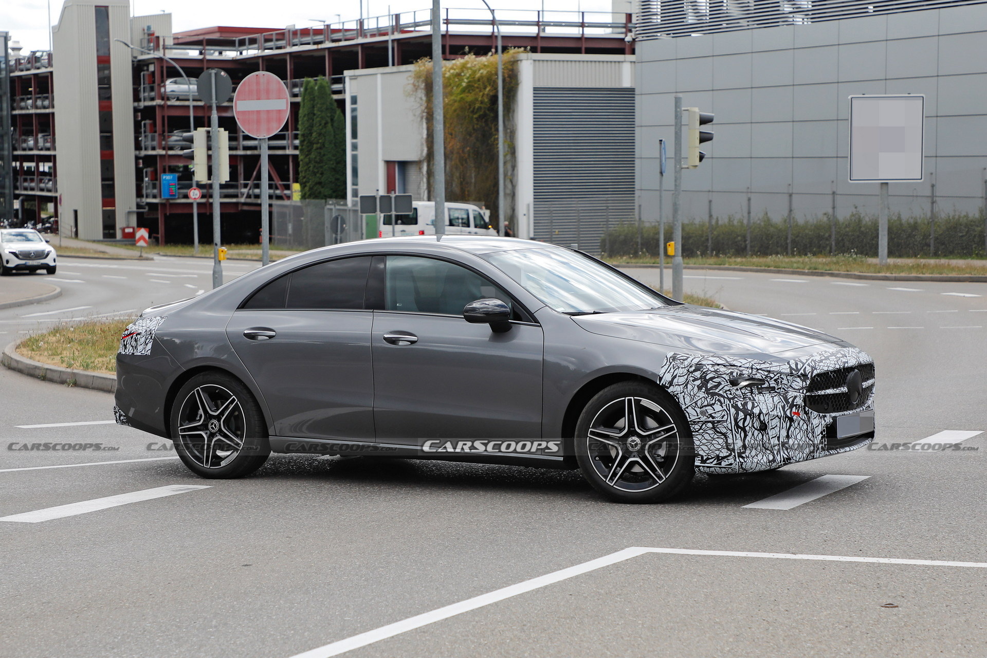 Mercedes-Benz CLA Facelift Spied In Sedan And Shooting Brake Form