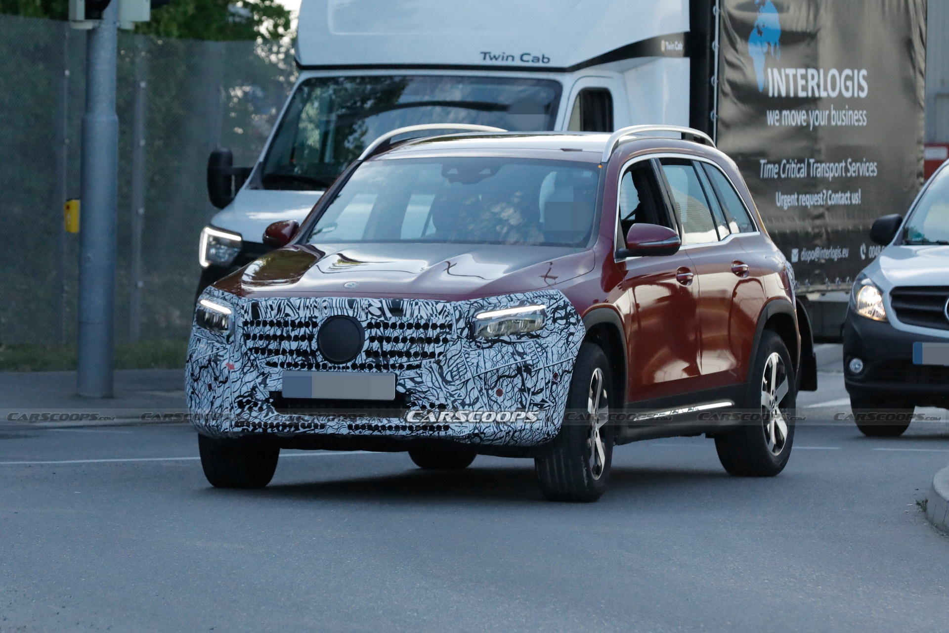 Mercedes-Benz GLB Facelift Makes Spy Debut, Expected To Arrive In 2023