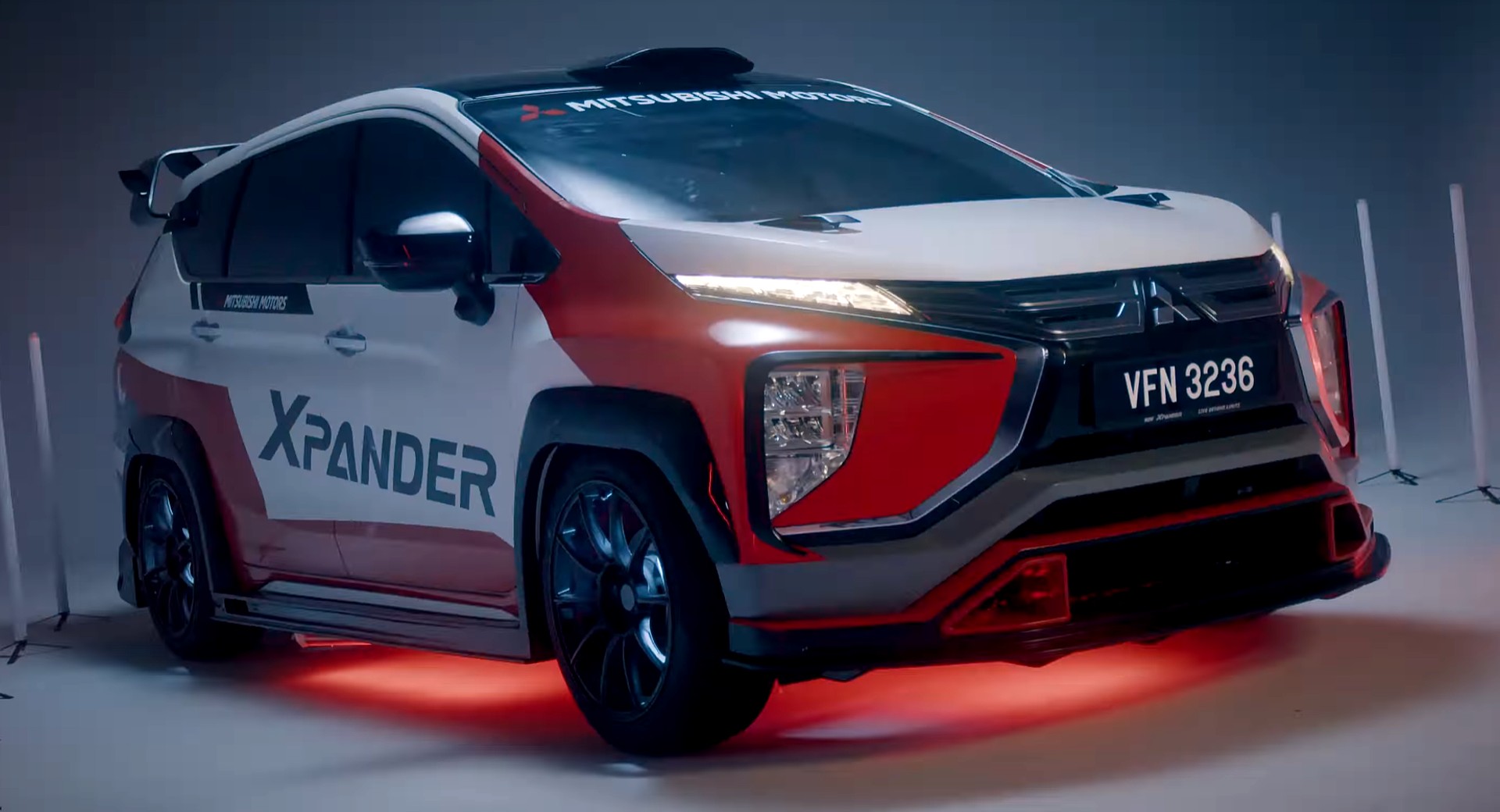 Un Mitsubishi XPander par Speedline Industries veut ressembler à une voiture de rallye