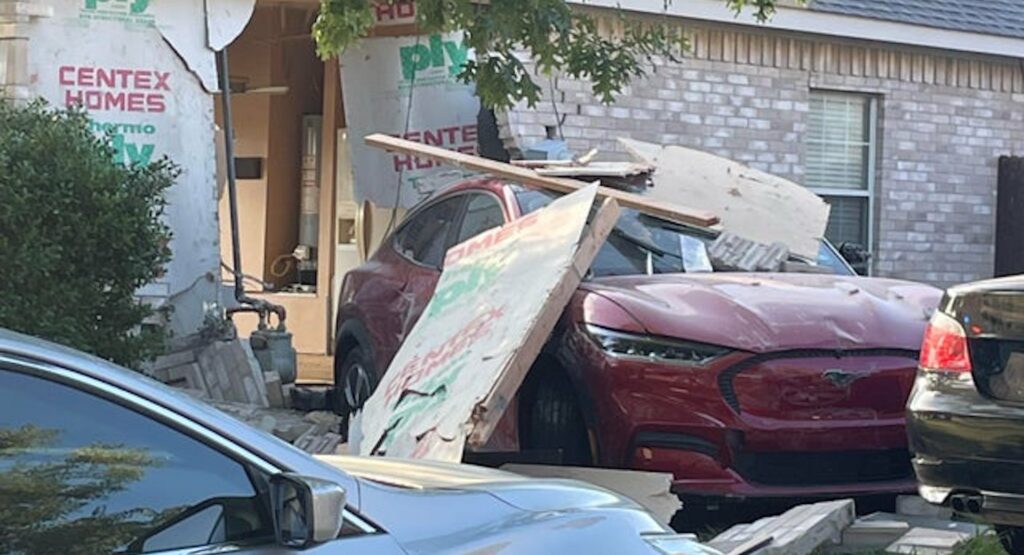 Unbridled Mach-E Proves Its Mustang Credentials By Crashing Through