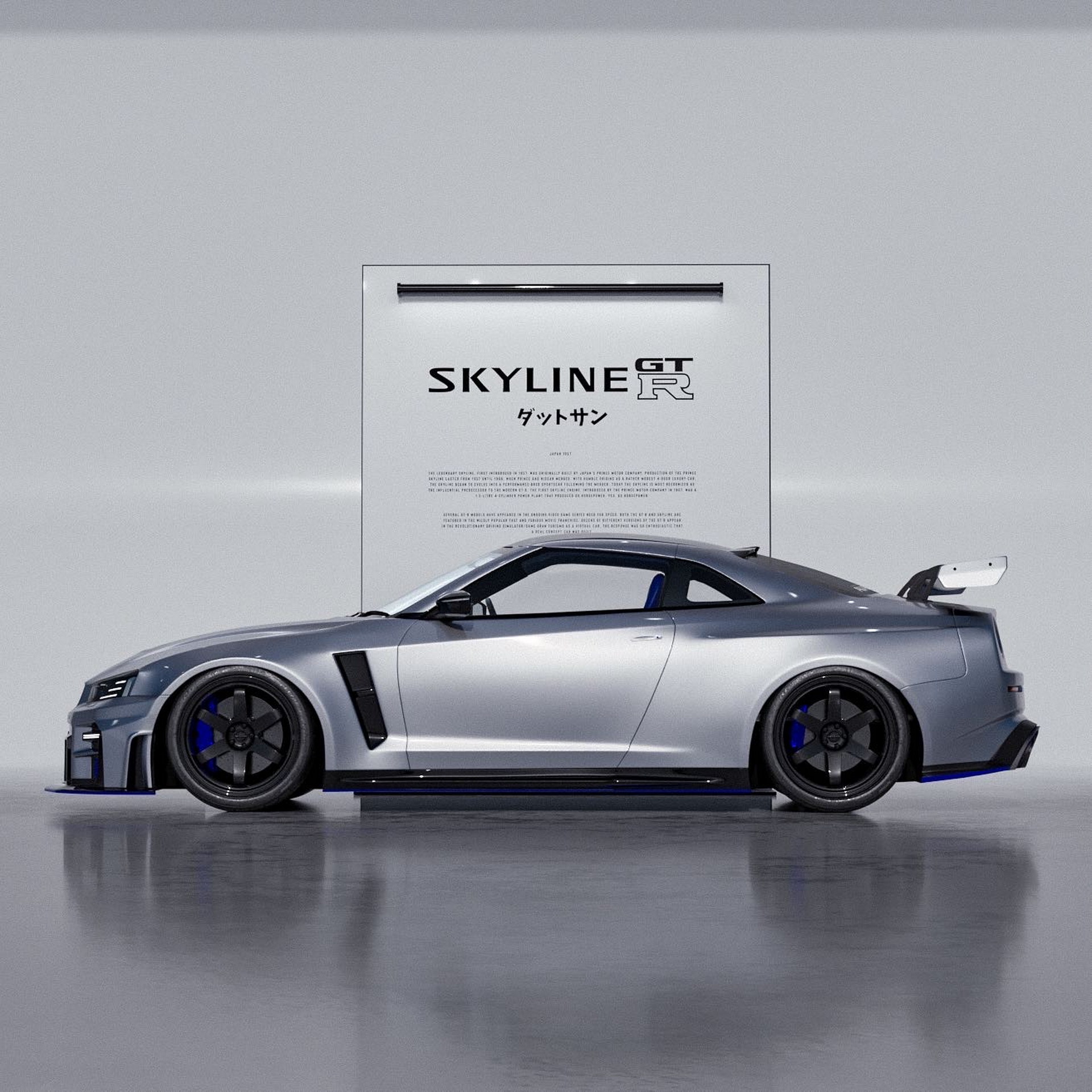 Next-Gen Nissan GT-R Envisioned By Independent Designer With R34 And R35 Styling Cues