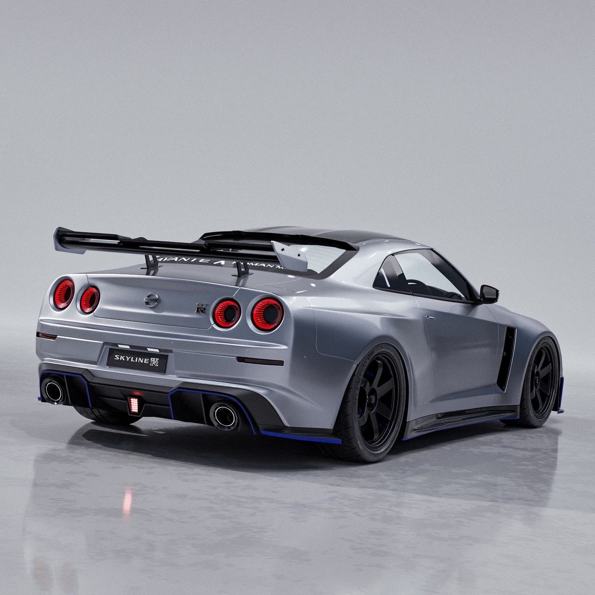 Next-Gen Nissan GT-R Envisioned By Independent Designer With R34 And R35 Styling Cues