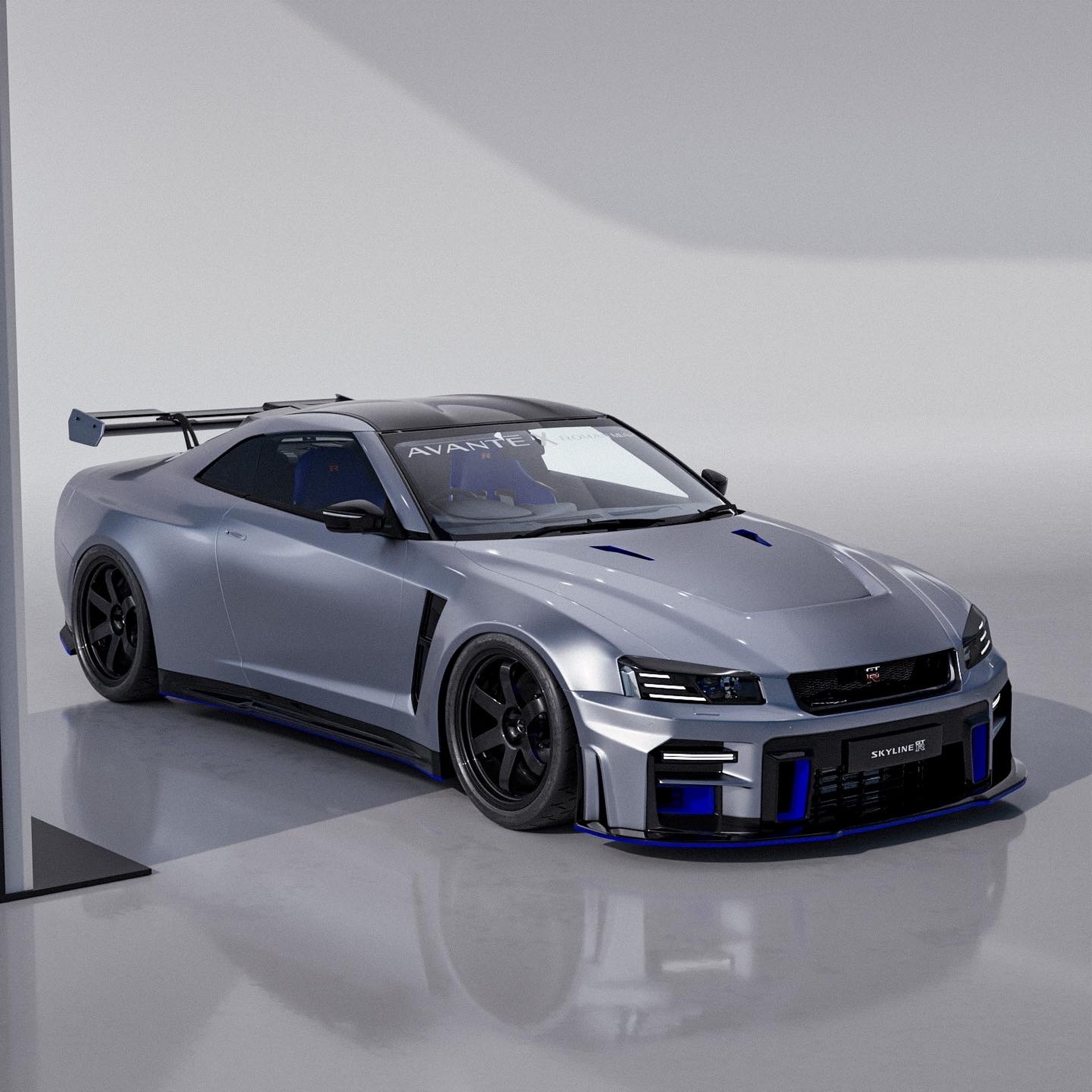 Next-Gen Nissan GT-R Envisioned By Independent Designer With R34 And R35 Styling Cues