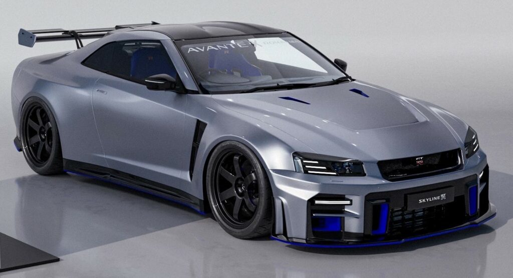  Next-Gen Nissan GT-R Envisioned By Independent Designer With R34 And R35 Styling Cues