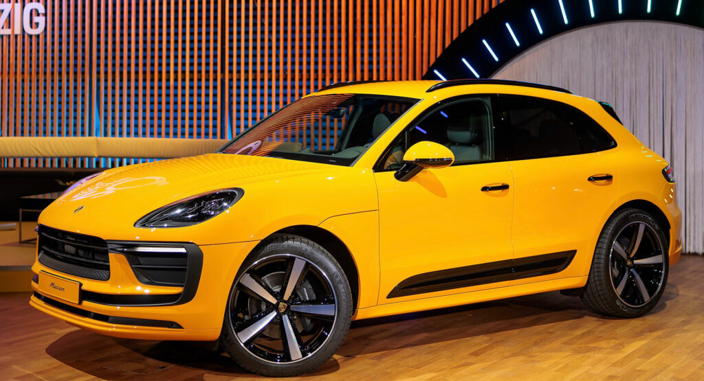  This One-Off Signal Yellow 2022 Porsche Macan Will Raise Funds For Charity