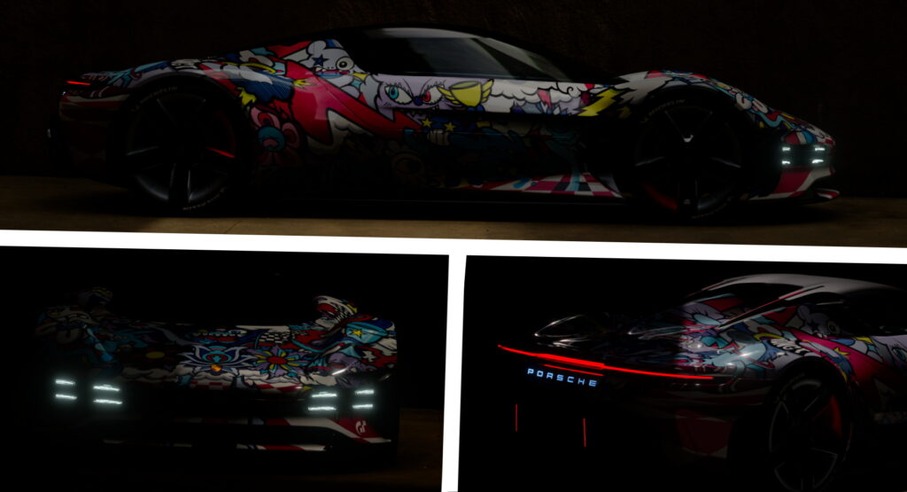  Porsche Vision GT Concept Will Get A New Livery Inspired By Street Art
