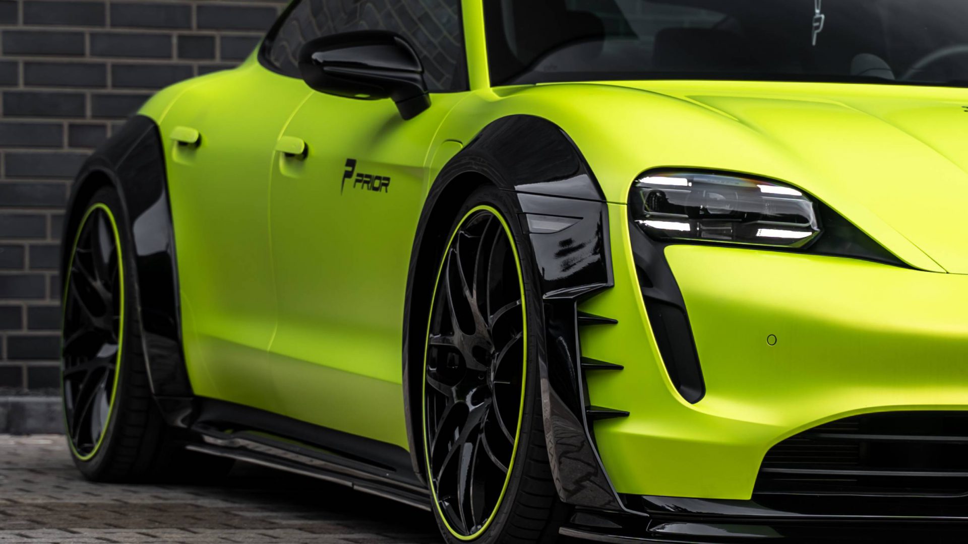 Prior Design’s Widebody Porsche Taycan Makes No Apologies