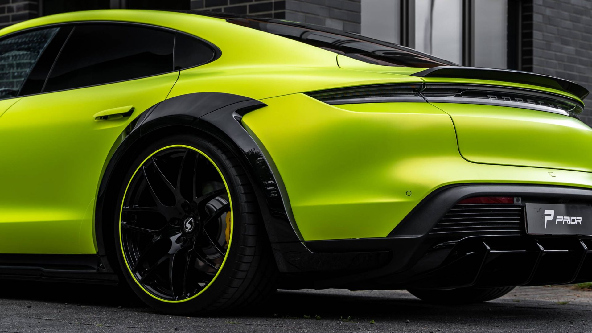 Prior Design’s Widebody Porsche Taycan Makes No Apologies