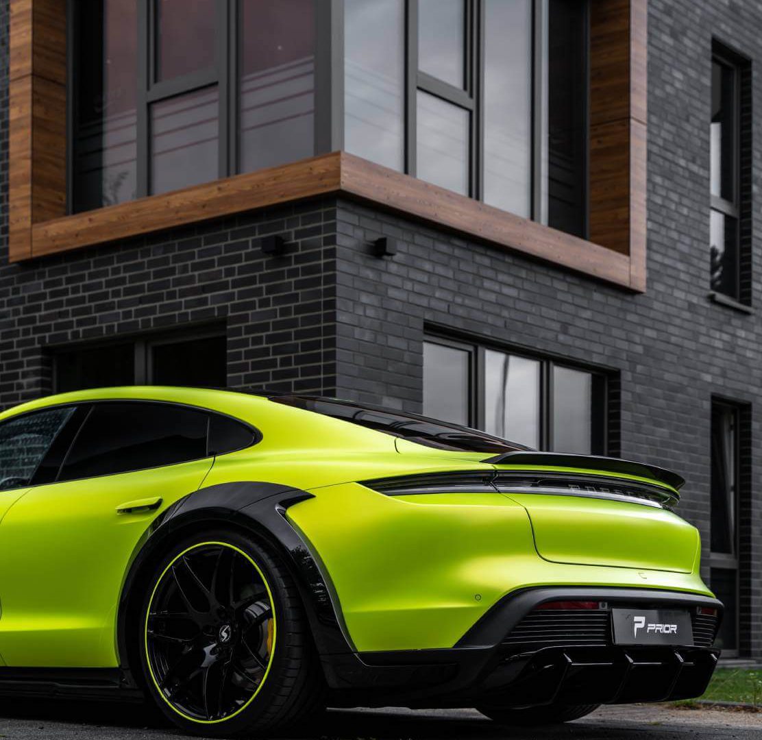 Prior Design’s Widebody Porsche Taycan Makes No Apologies