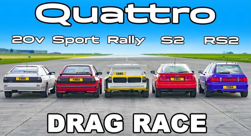  What’s The Fastest OG 5-Cylinder Audi Quattro?