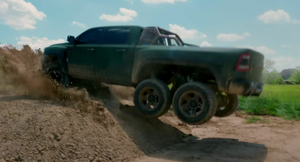  These Guys Tried, And Failed, To Jump A Ram 1500 TRX 6×6