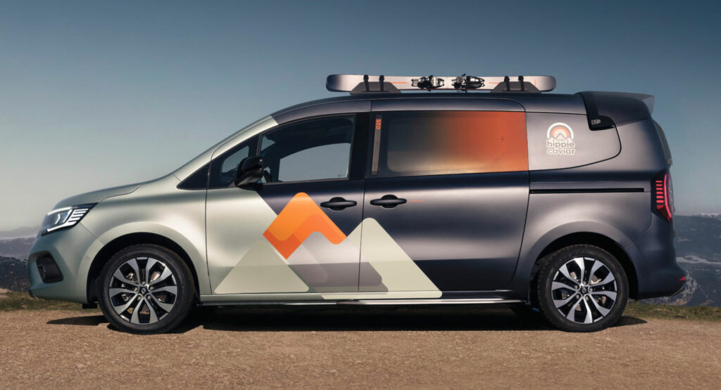  Renault Hippie Caviar Motel Concept Unveiled As A Kangoo-Based Mobile Base Camp