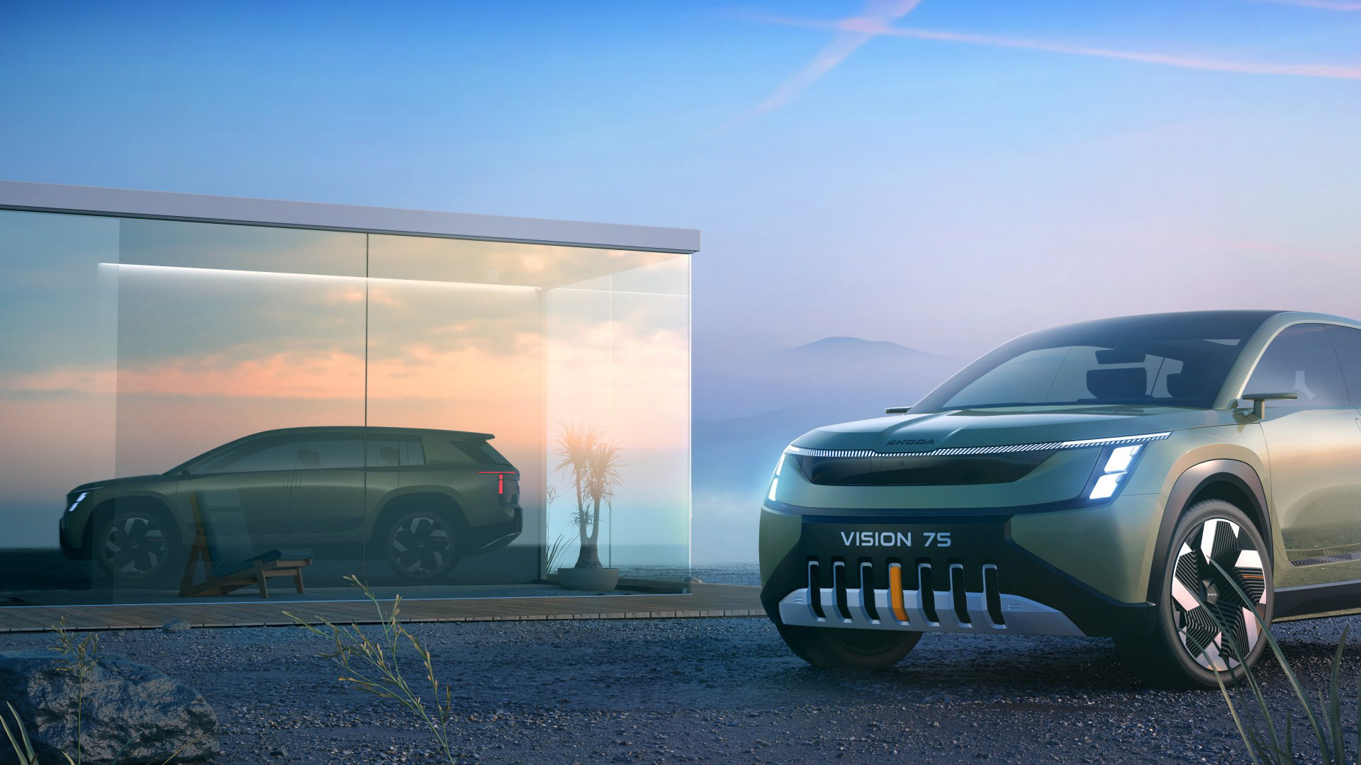 Skoda Vision 7S Concept Previews Electric Kodiaq Replacement With 370-Mile Range