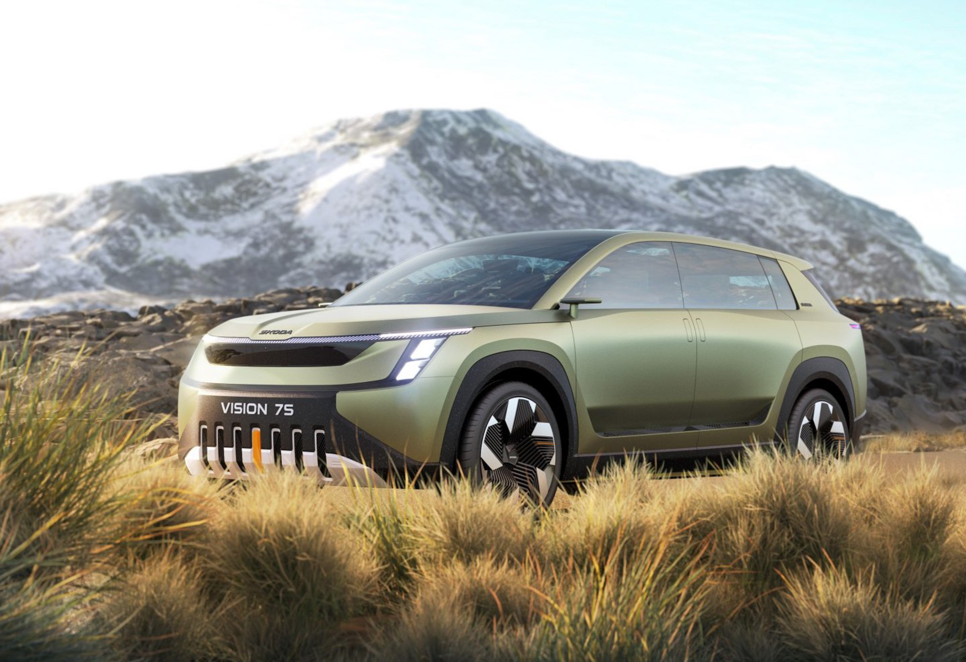 Skoda Vision 7S Concept Previews Electric Kodiaq Replacement With 370-Mile Range
