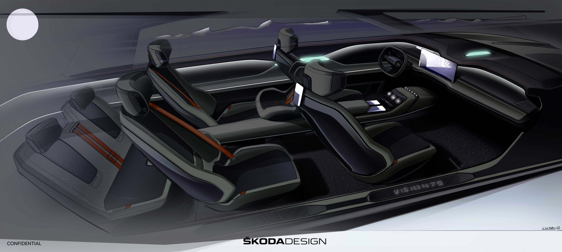 Skoda Vision 7S Concept Previews Electric Kodiaq Replacement With 370-Mile Range